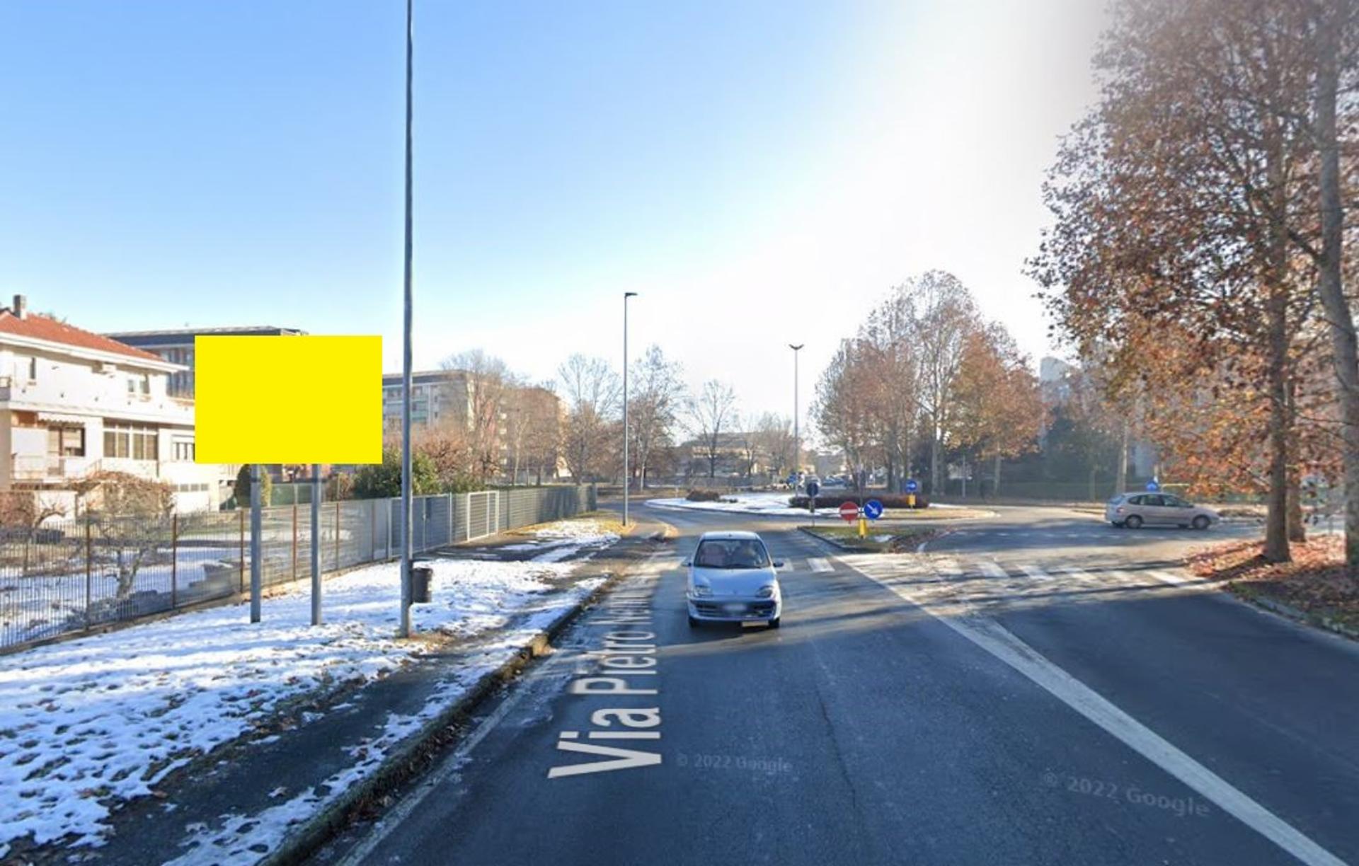 Impianto CARTELLONISTICA a Nichelino, in zona Centro Comitato Castello