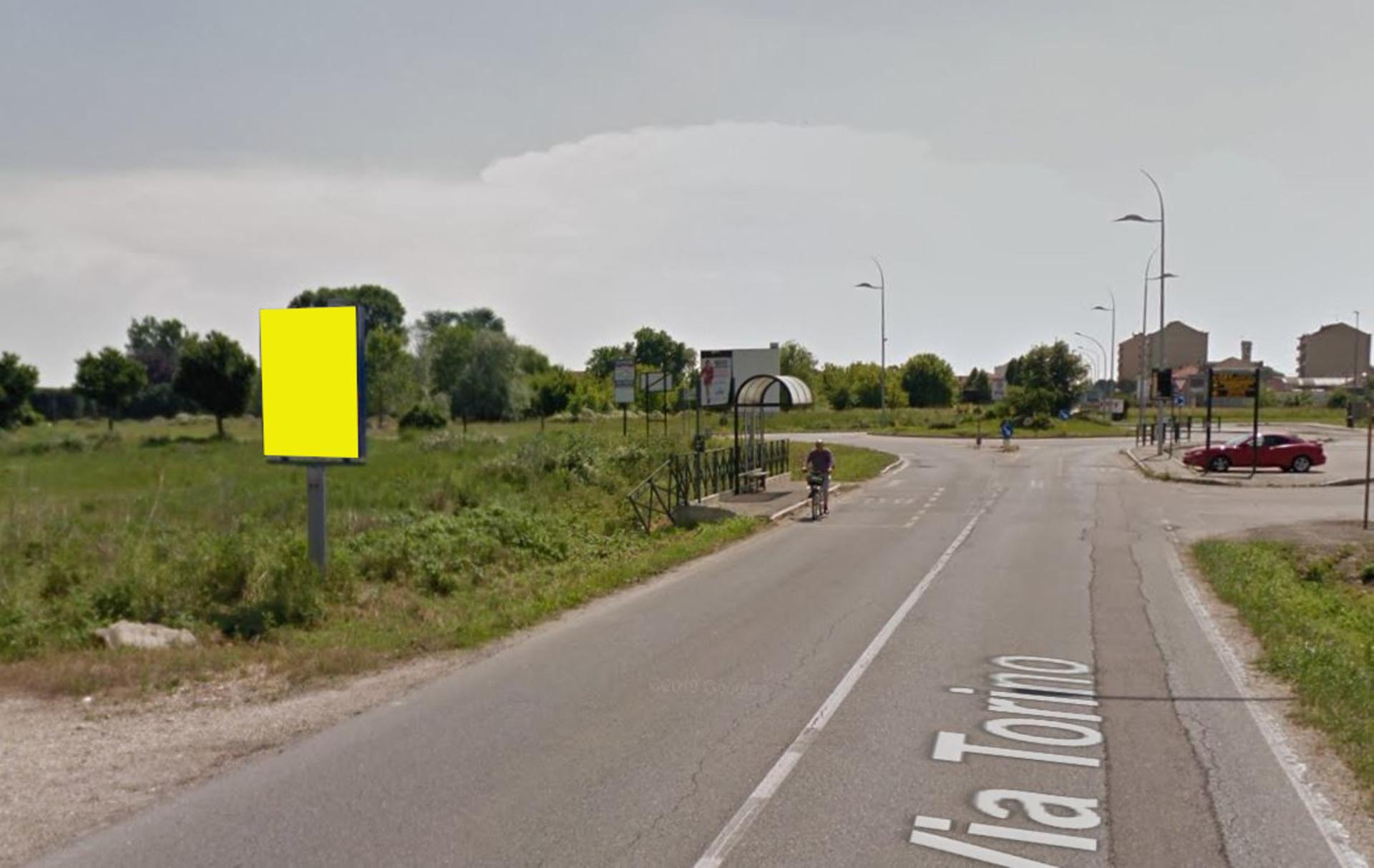 Impianto CARTELLONISTICA a Nichelino, in zona Calliope
