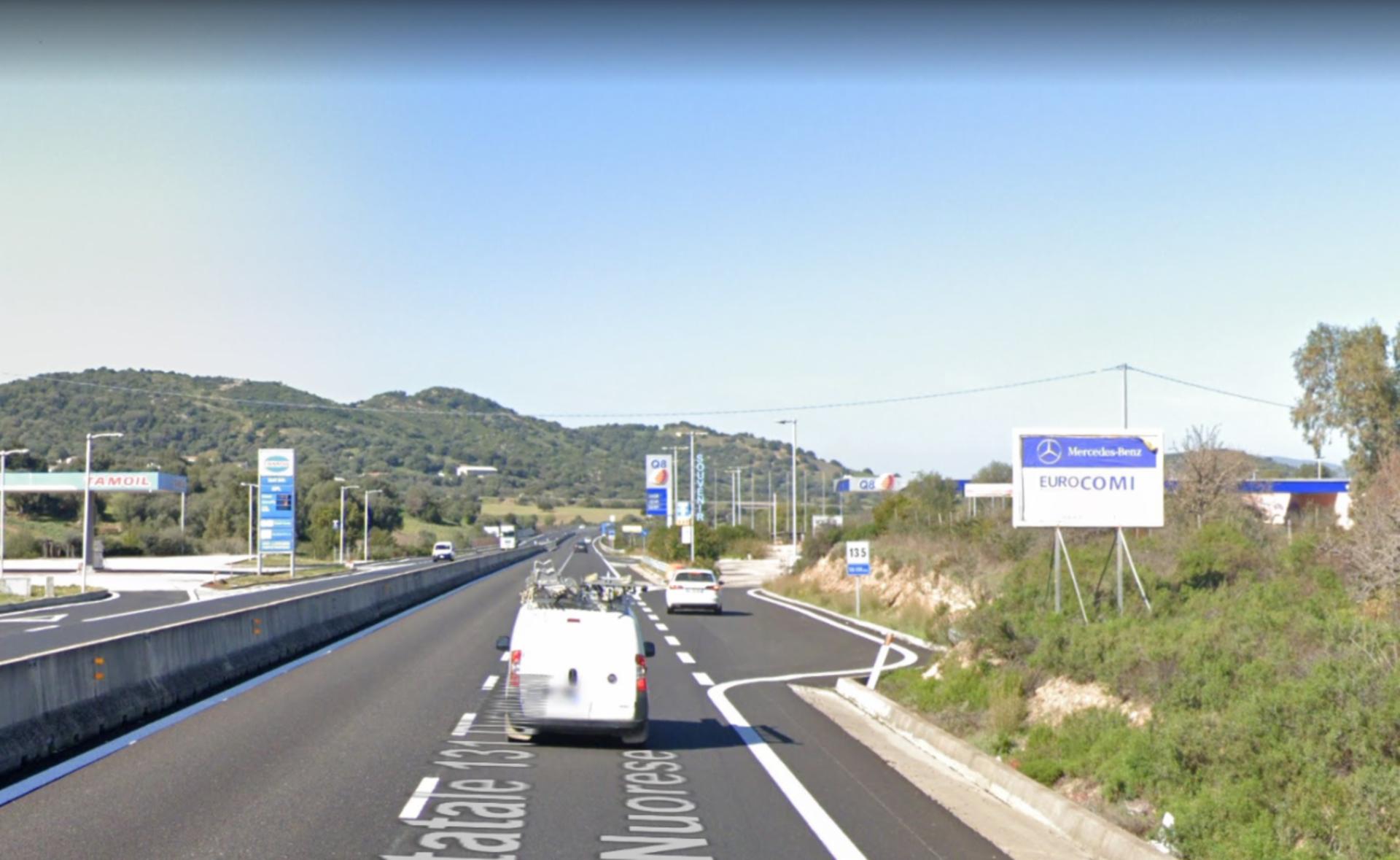 Impianto CARTELLONISTICA a Olbia, in zona Q8