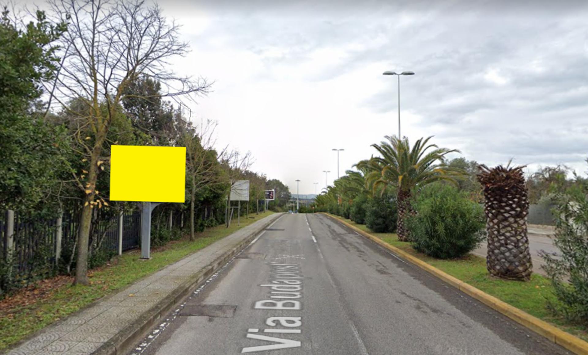 Impianto CARTELLONISTICA a Sassari, in zona Facoltà di Scienze Matematiche Fisiche e Naturali