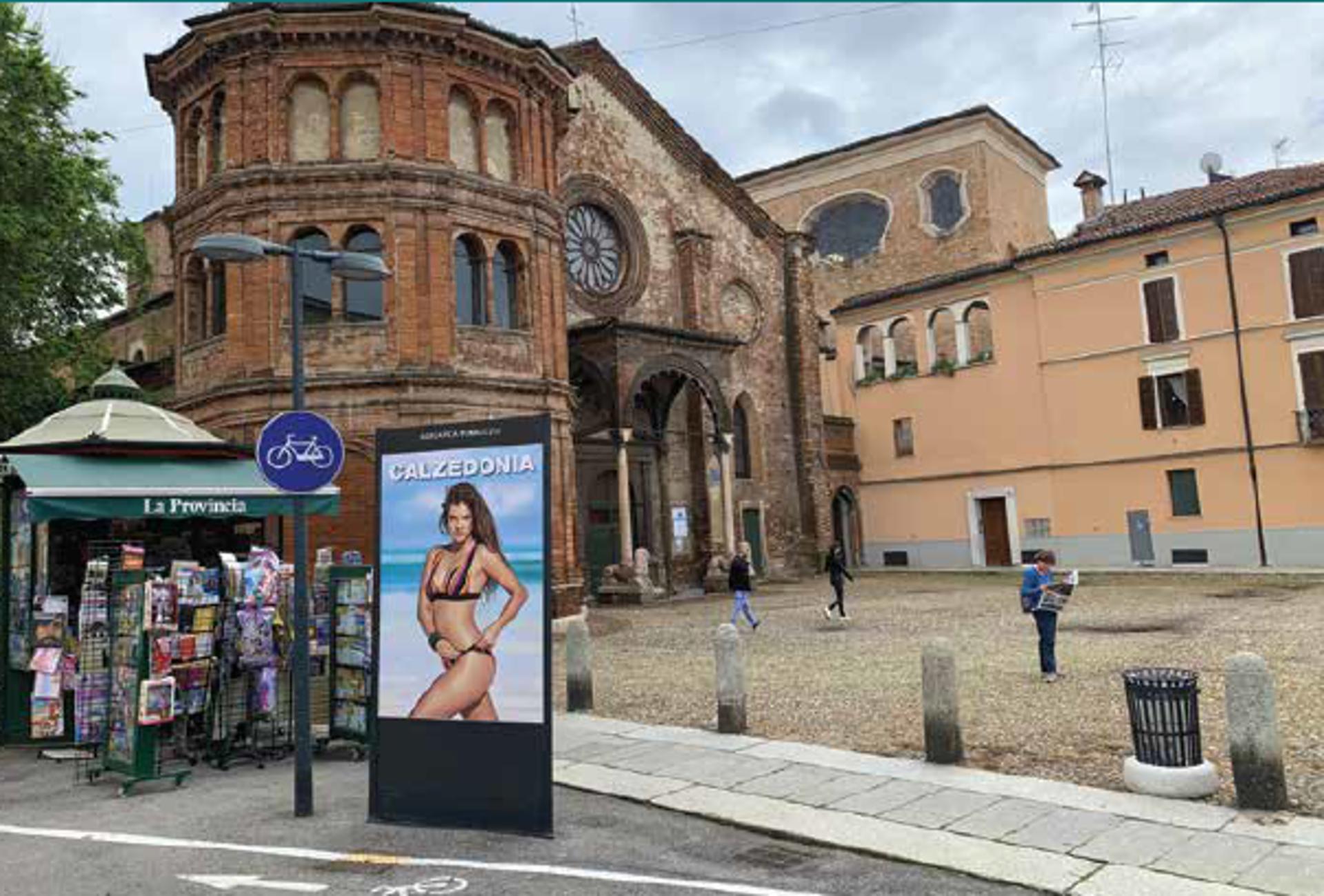 Impianto TOTEM a Cremona, in zona Bar Gelateria Tabaccheria San Giorgio