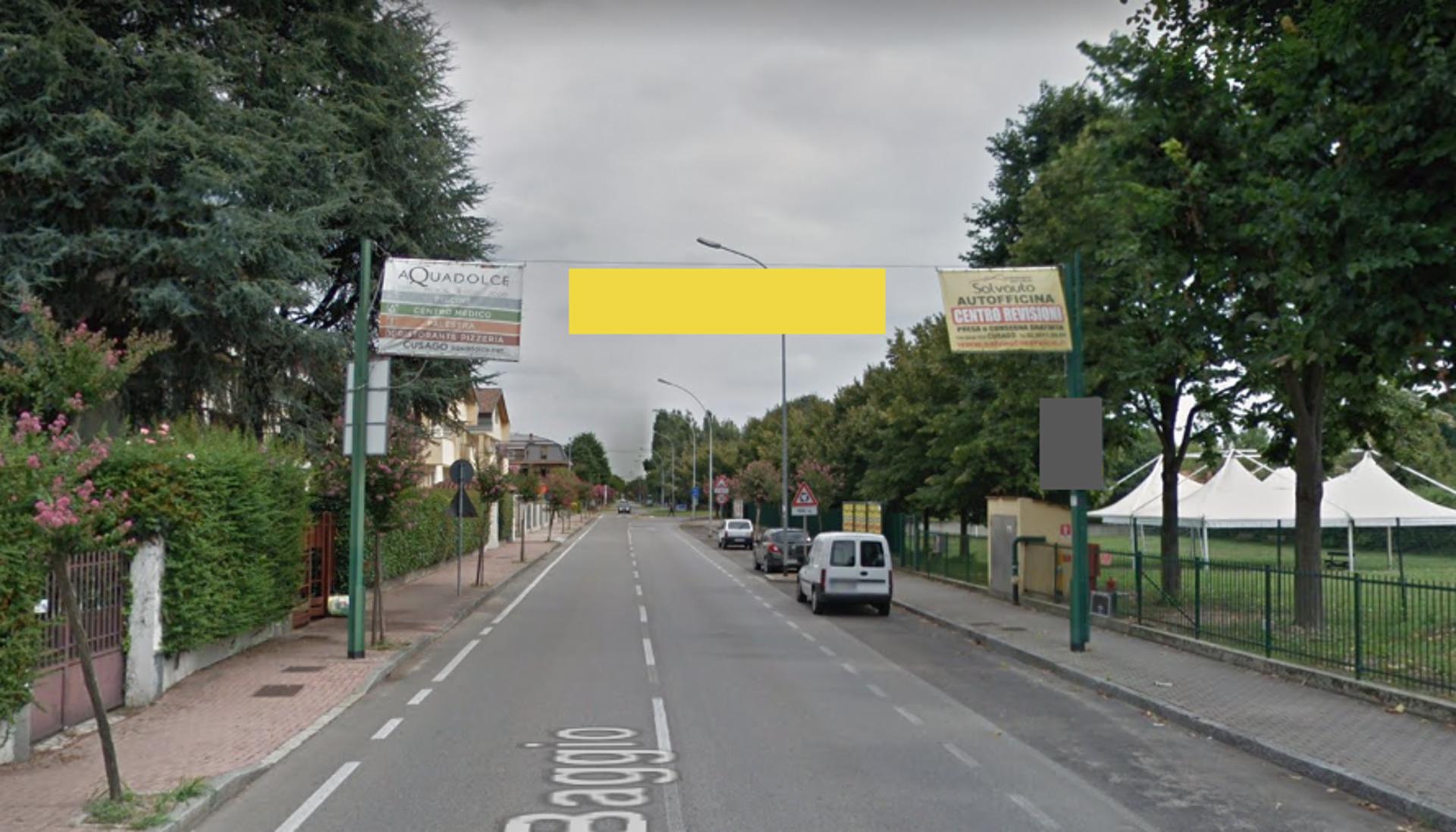 Impianto STRISCIONE a Cusago, in zona Dream's Hair