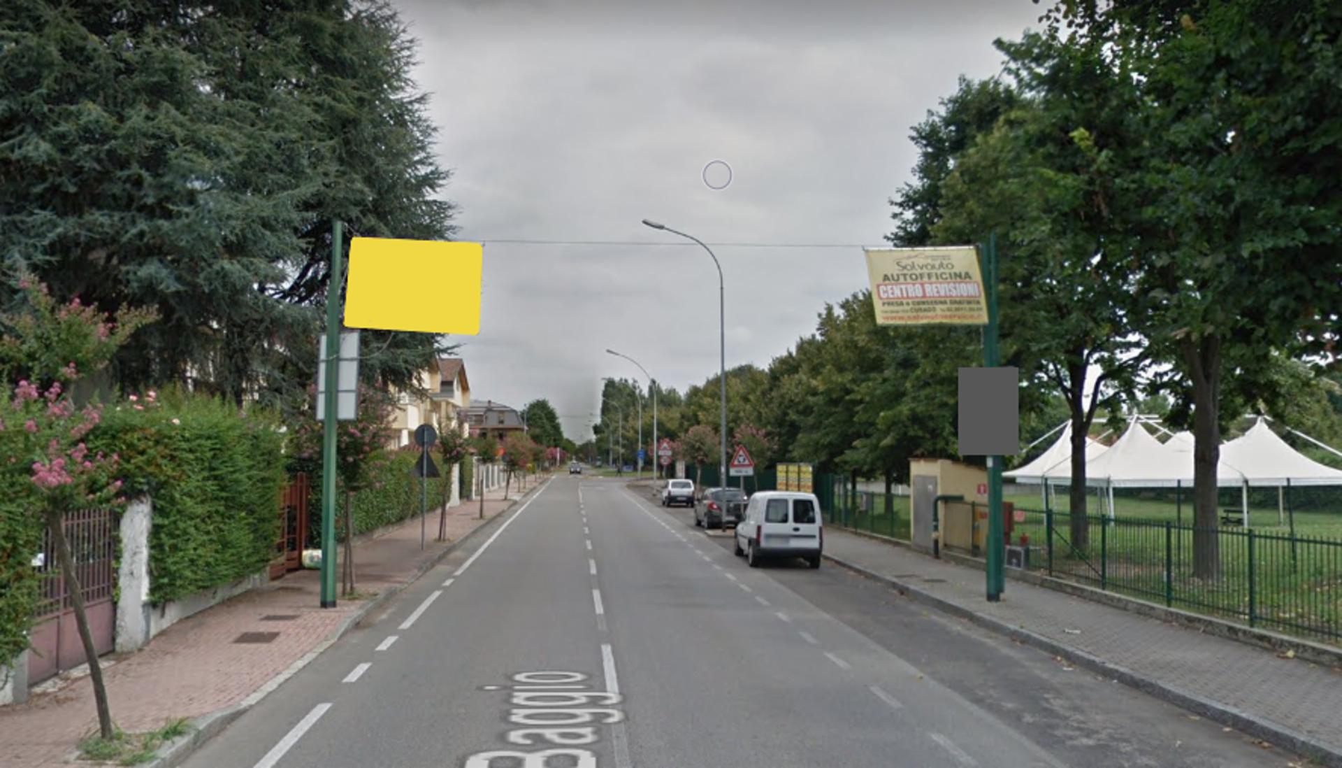 Impianto STRISCIONE a Cusago, in zona Dream's Hair
