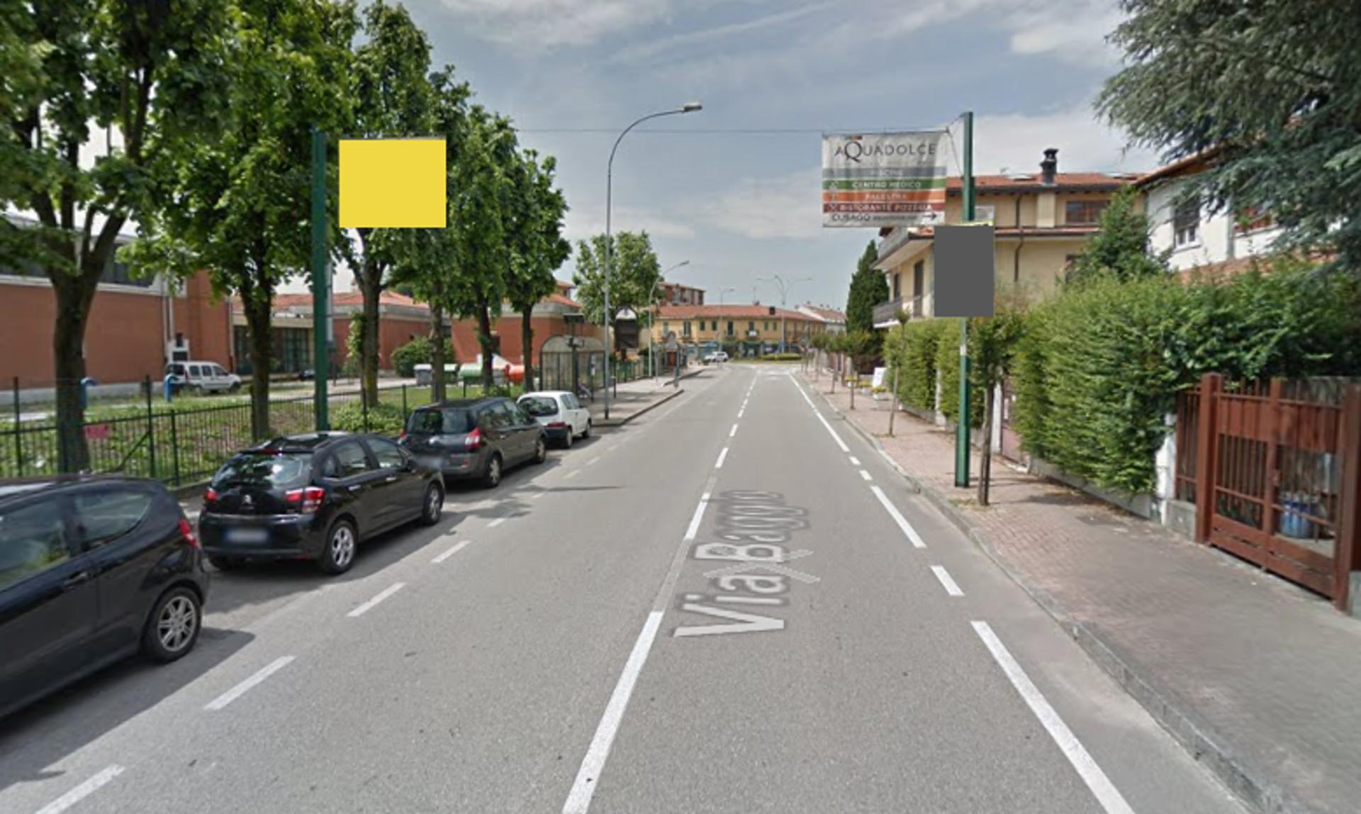 Impianto STRISCIONE a Cusago, in zona Dream's Hair