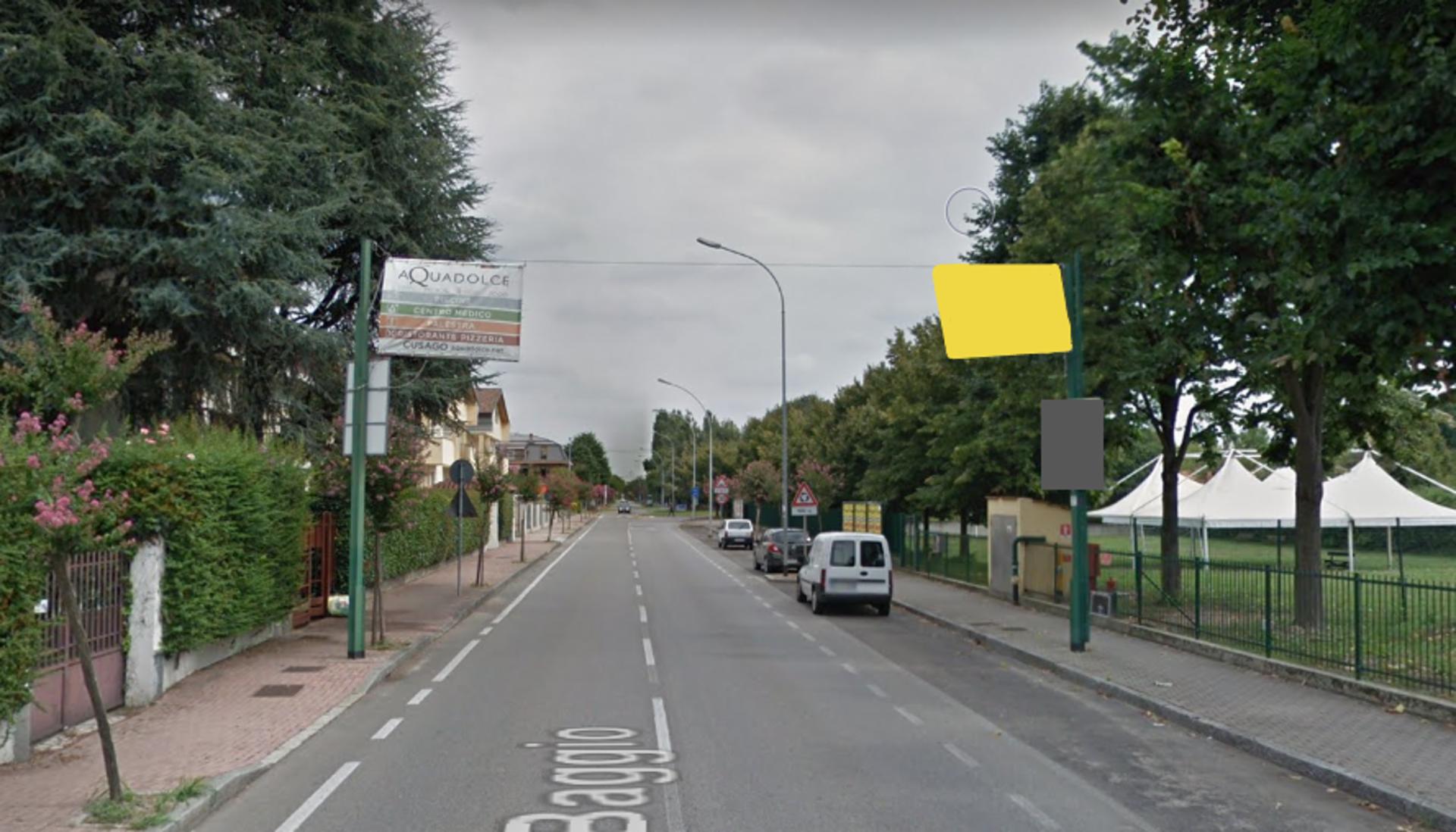 Impianto STRISCIONE a Cusago, in zona Dream's Hair
