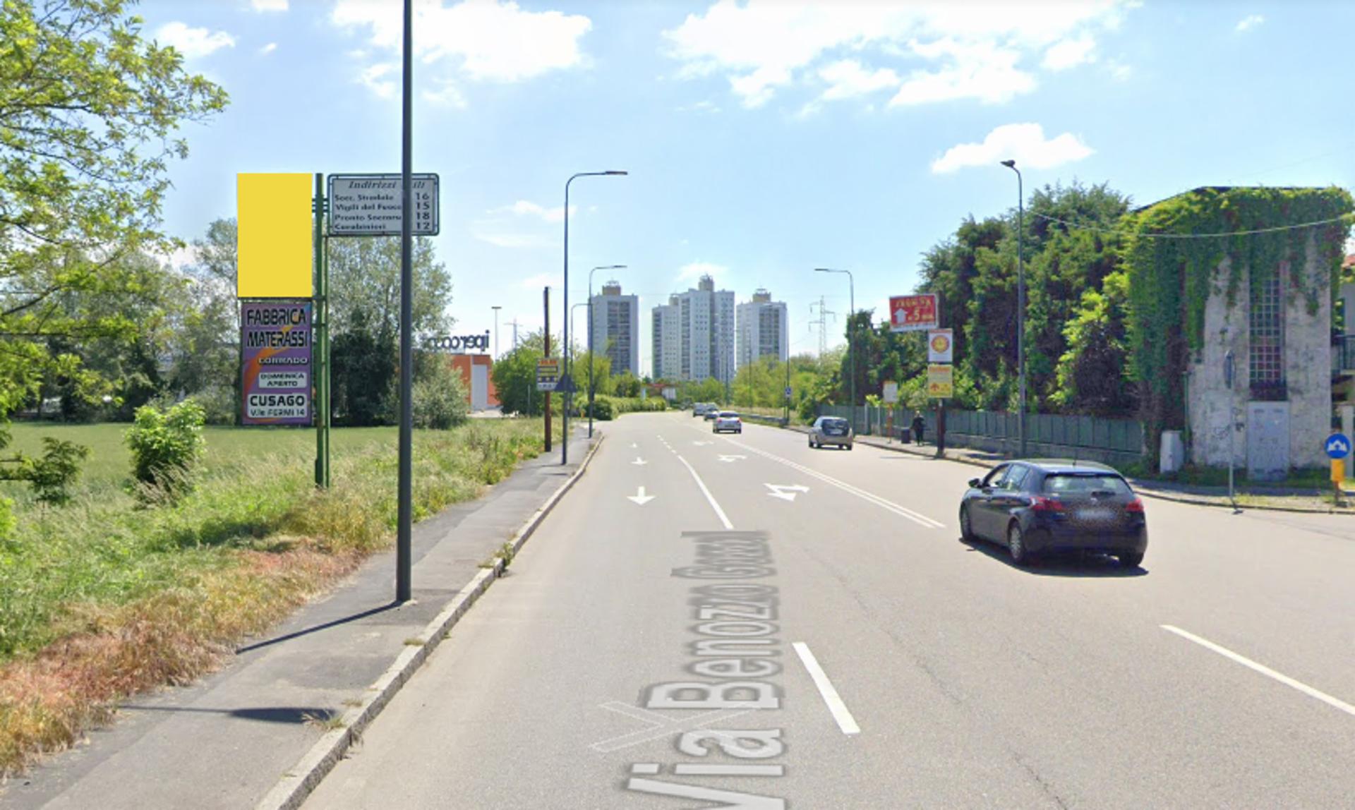Impianto CARTELLONISTICA a Milano, in zona Ipercoop