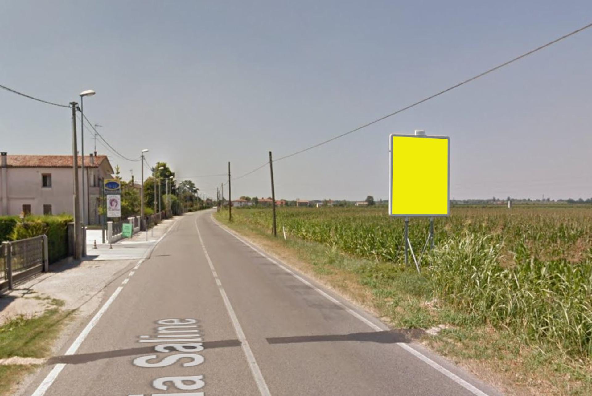 Impianto CARTELLONISTICA a San Martino di Venezze, in zona Agip