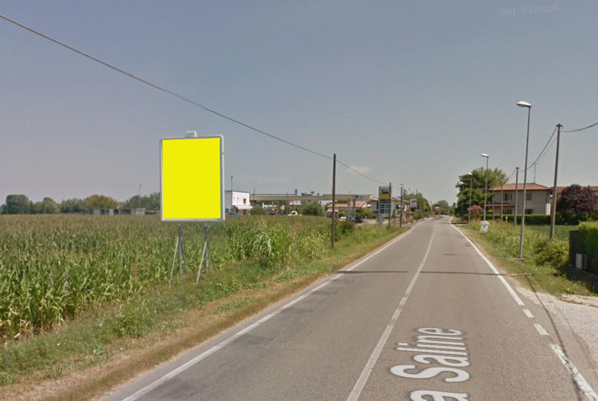 Impianto a SP3 KM 0+610 SX VIA SALINE  San Martino di Venezze