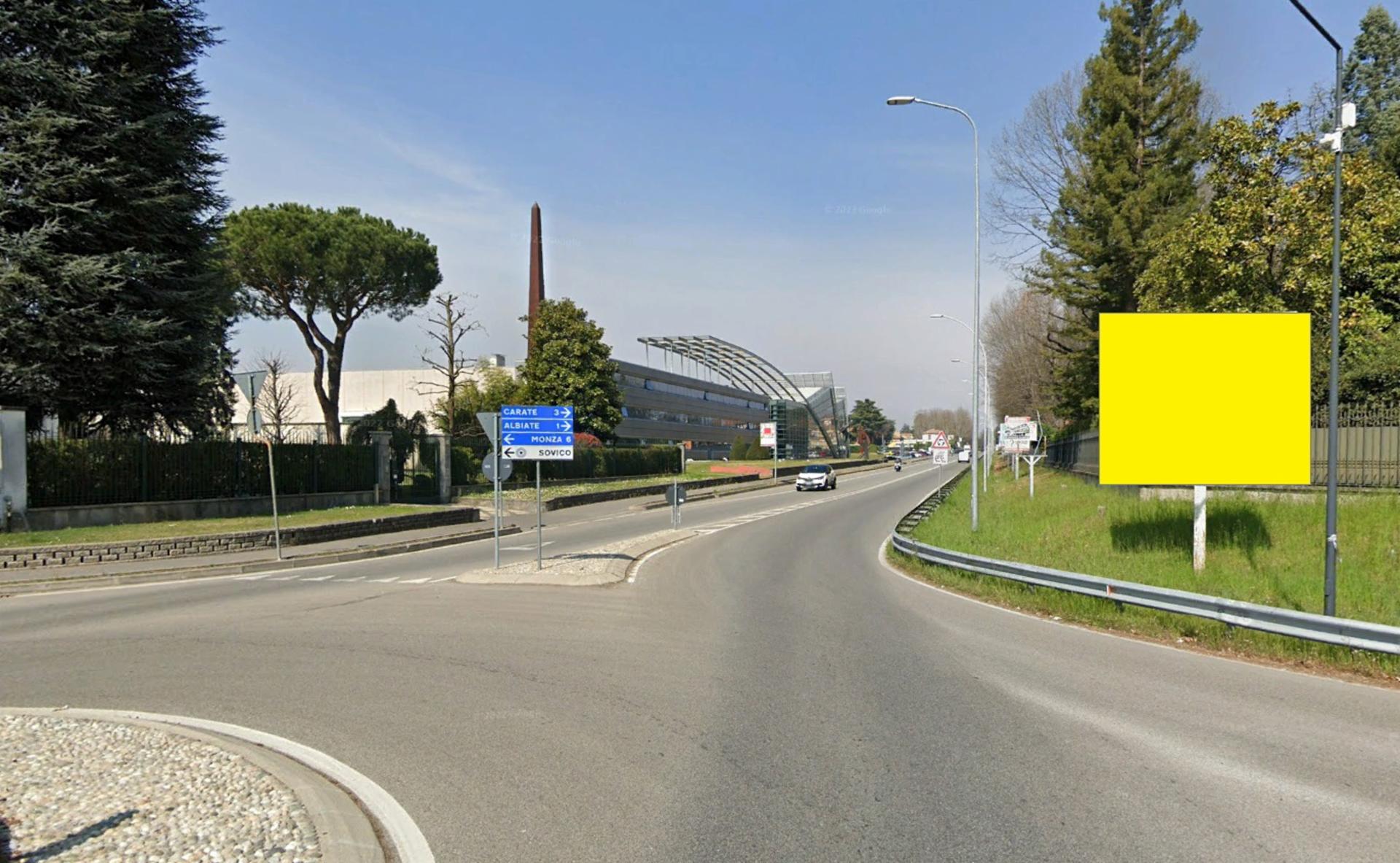 Impianto a SP. 6 Viale Monza rotatoria Via Lombardia  Sovico