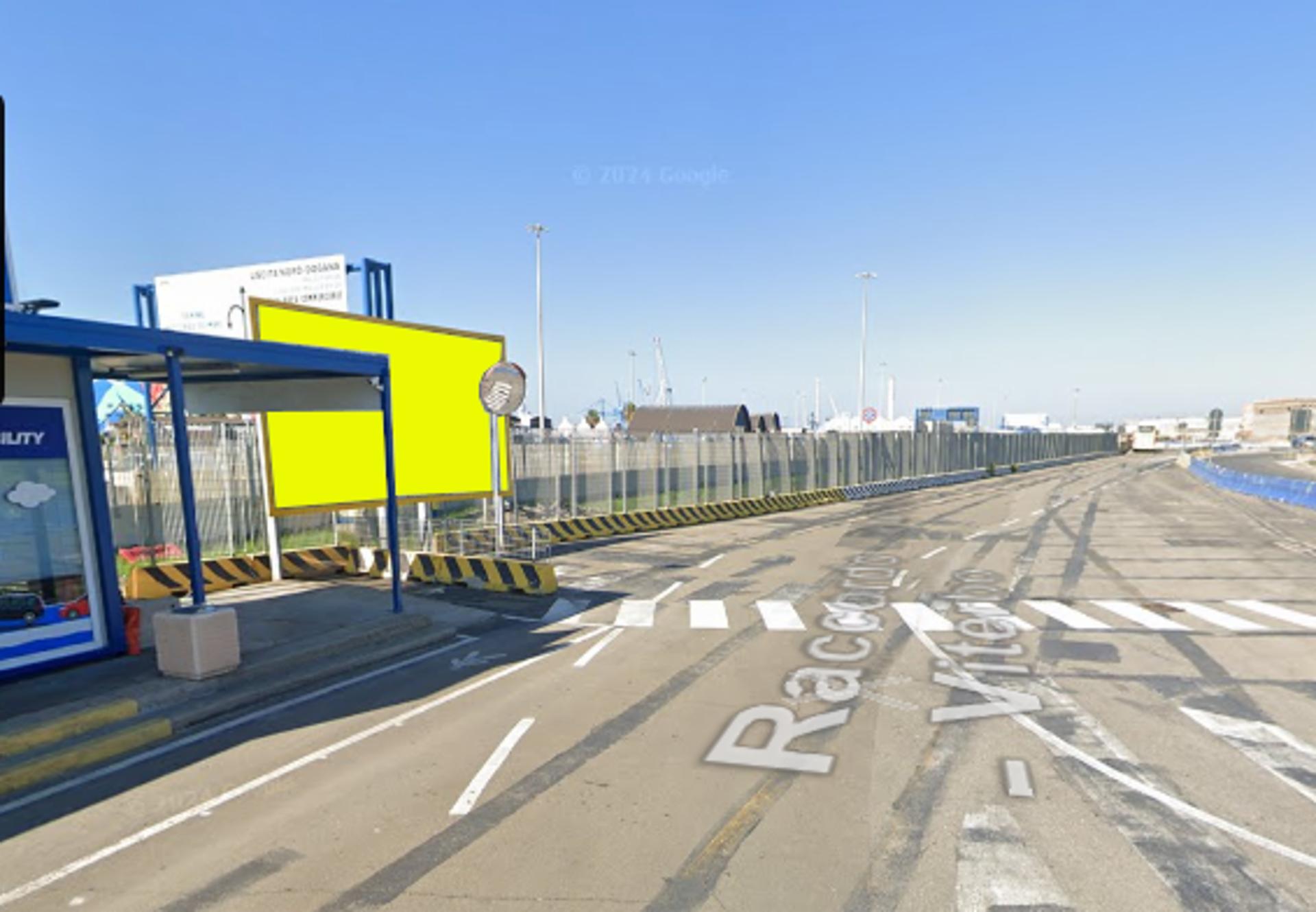 Impianto 6 X 3 a Civitavecchia, in zona Snack Barbagia