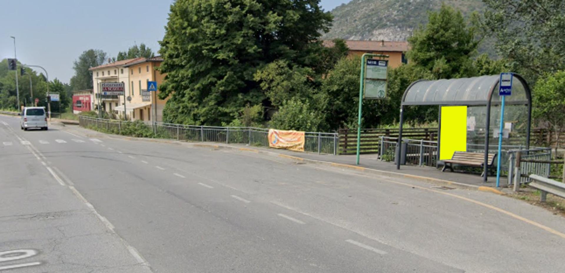 Impianto PENSILINA a Nuvolera, in zona Chiesa di San Lorenzo