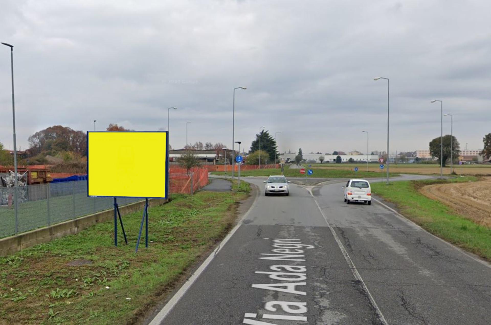 Impianto CARTELLONISTICA a Abbiategrasso, in zona Lidl