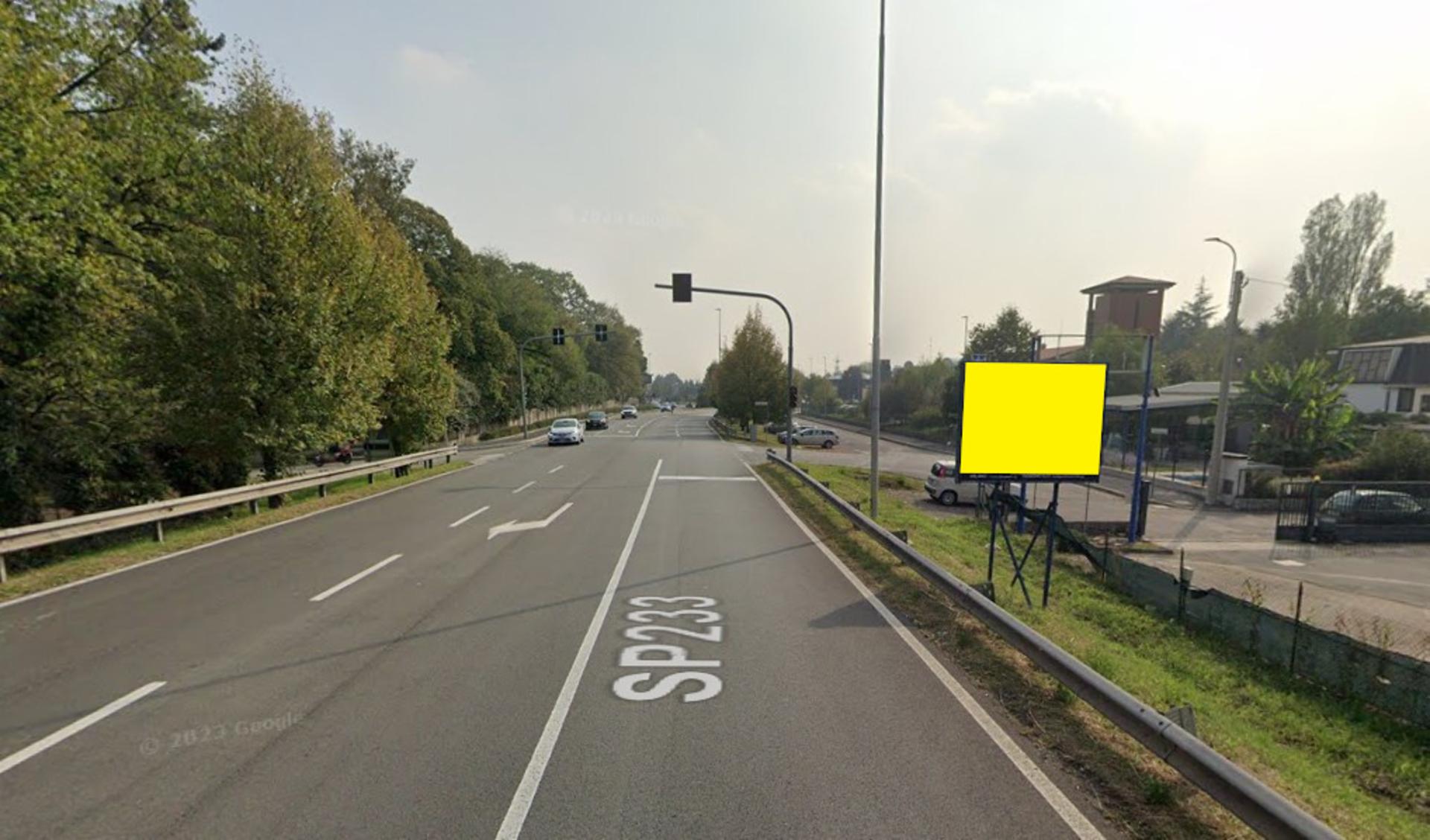 Impianto cartellonistica a Saronno