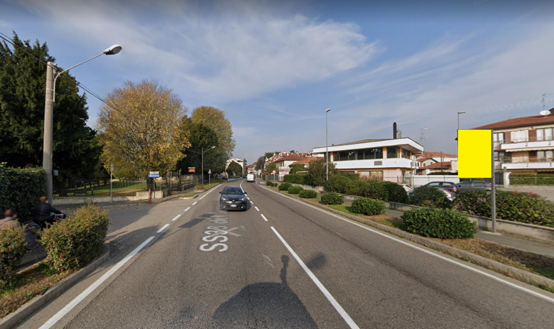 Impianto CARTELLONISTICA a San Vittore Olona, in zona The Birra