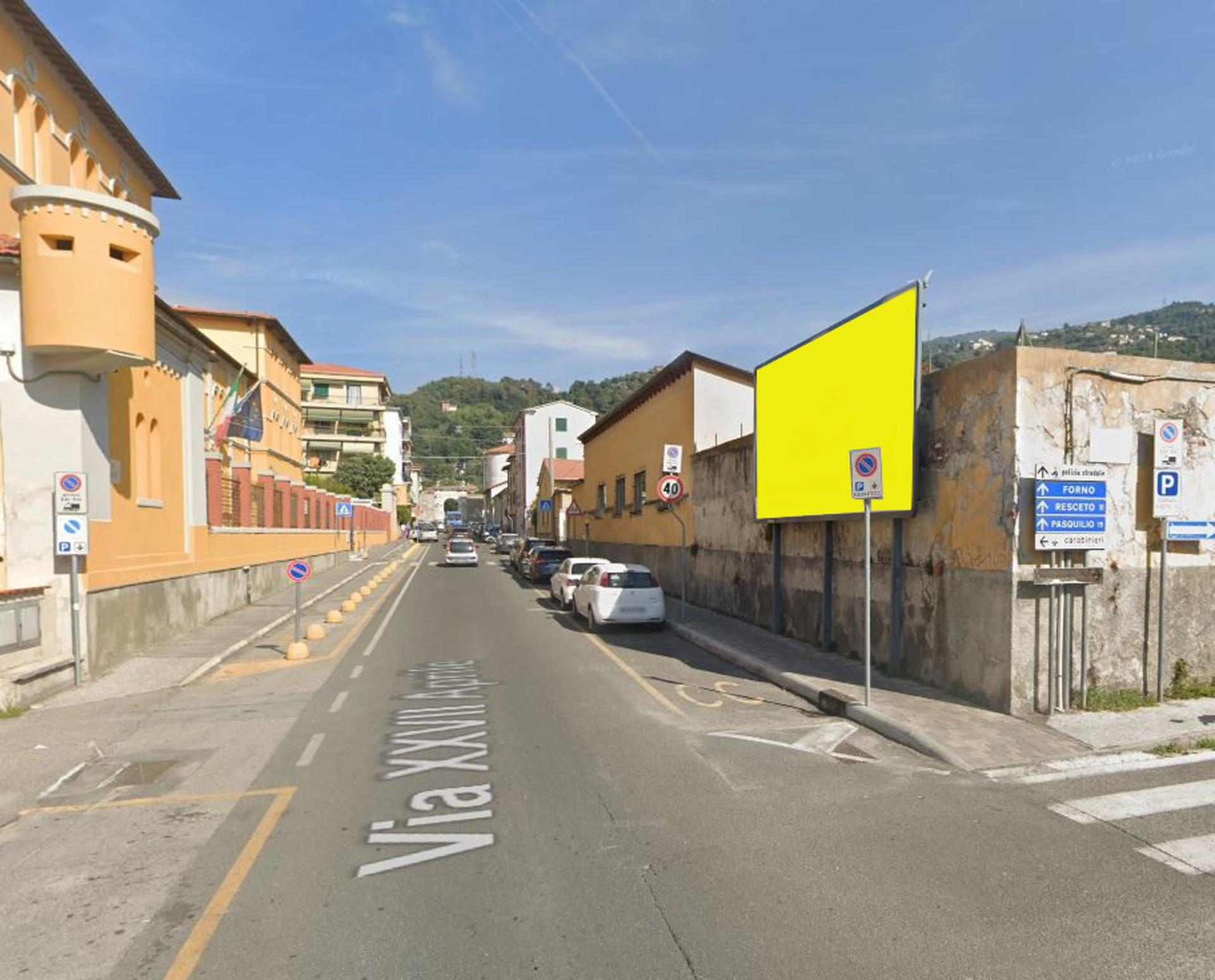 Impianto a VIA XXVII APRILE ANG. VIA SIMON MUSICO  Massa