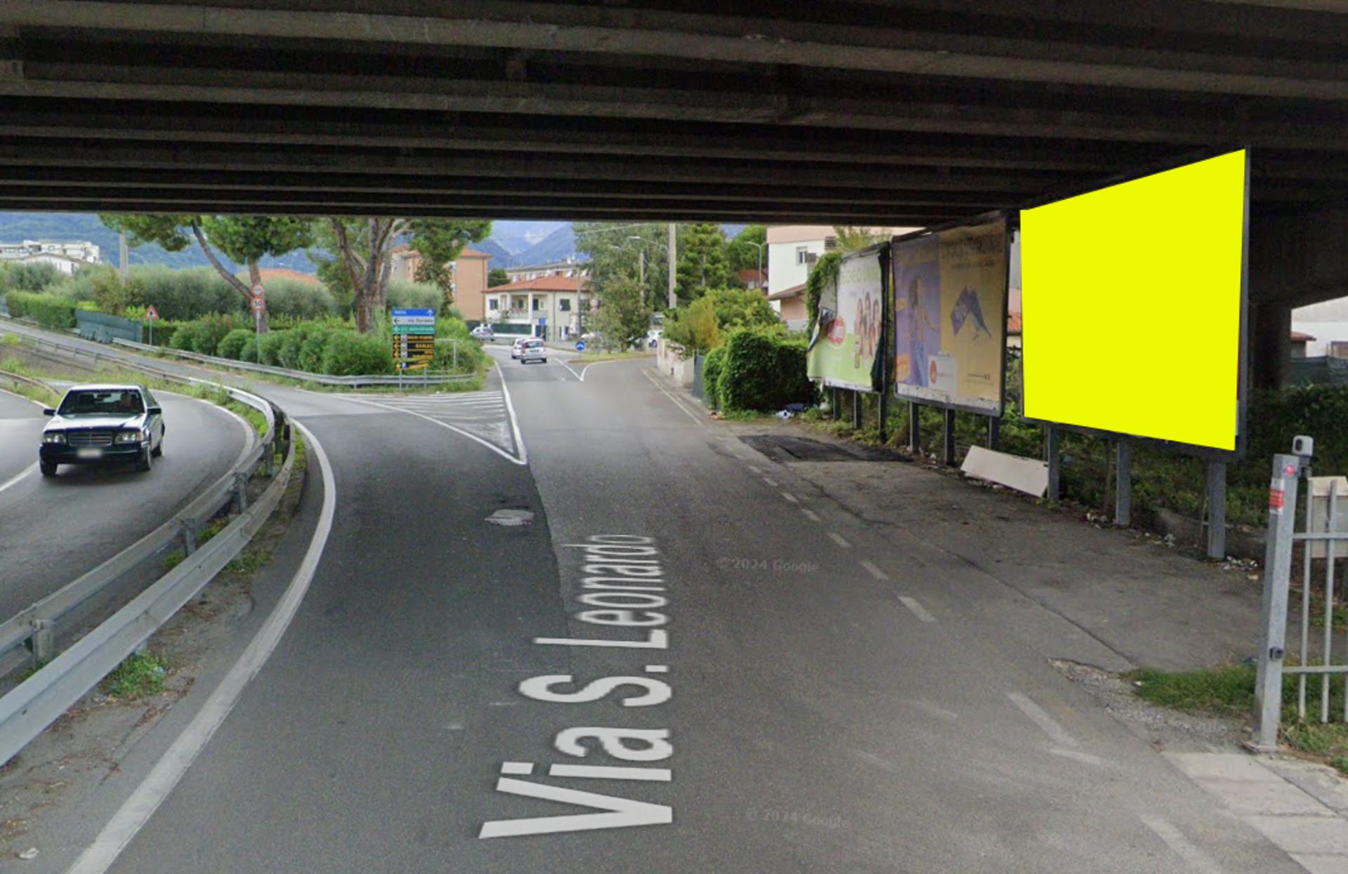 Impianto a VIA SAN LEONARDO SOTTOPASSO AUTOSTRADE - 1' IMPIANTO SENSO DI MARCIA  Massa