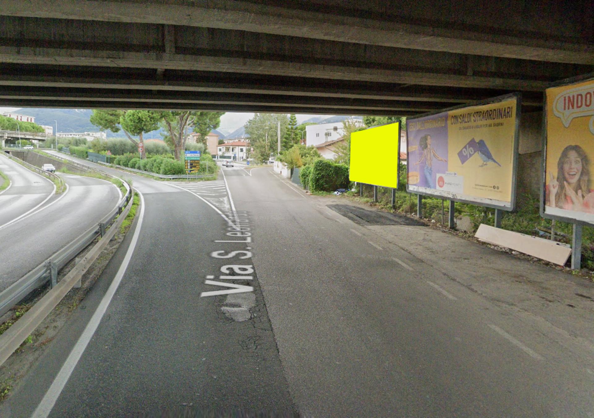 Impianto a VIA SAN LEONARDO SOTTOPASSO AUTOSTRADA - 3' IMPIANTO SENSO DI MARCIA  Massa