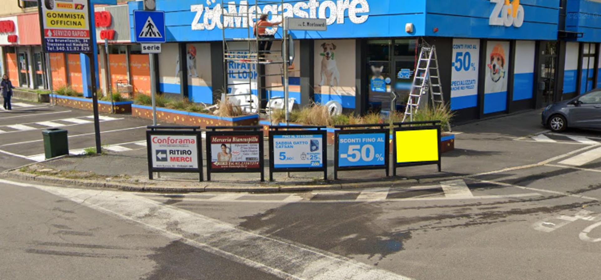 Impianto TRANSENNA a Trezzano sul Naviglio, in zona Burger King