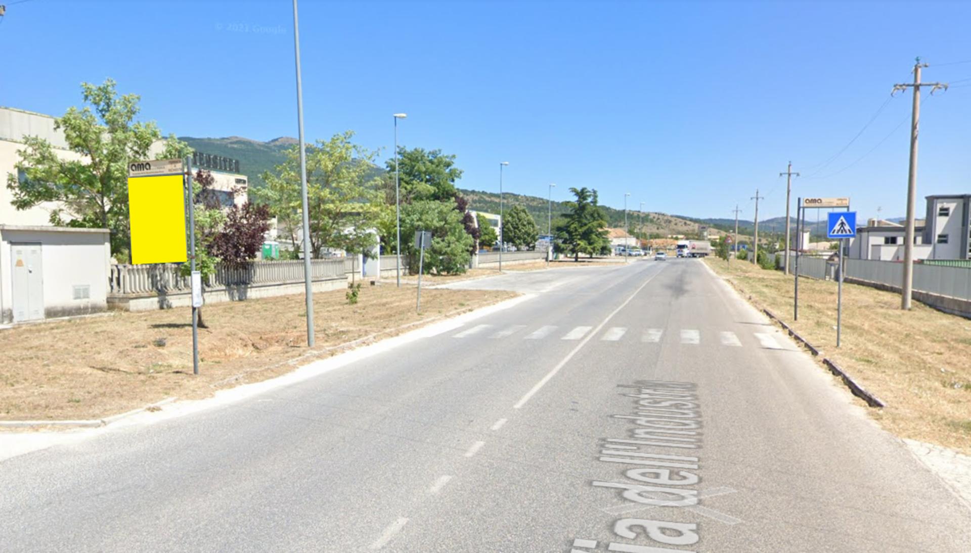 Impianto PALINA a L'Aquila, in zona Rema Tarlazzi