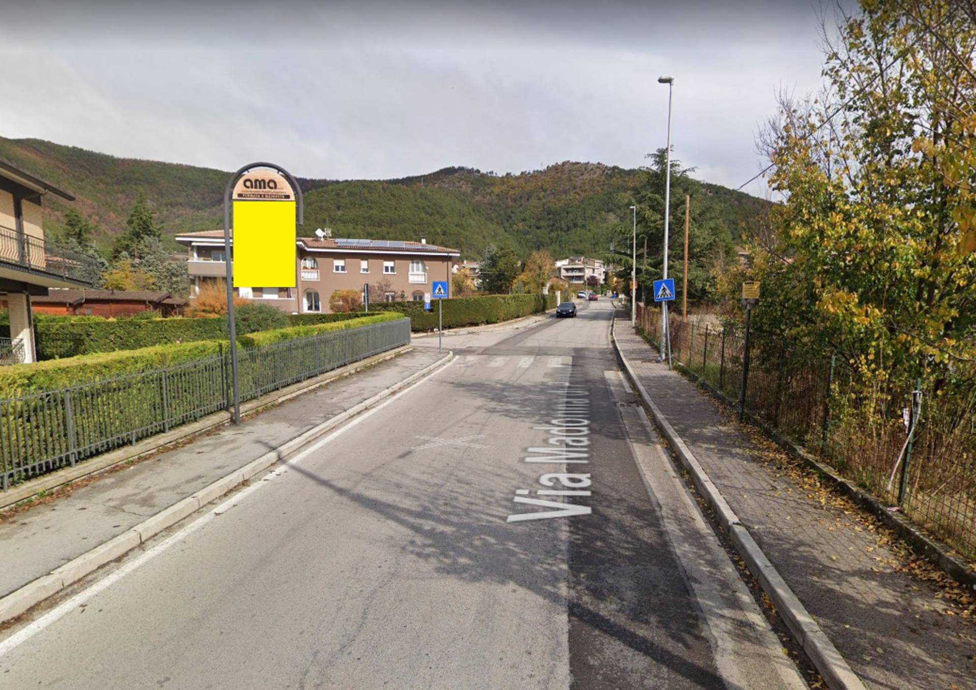 Impianto PALINA a L'Aquila, in zona Scuola dell'Infanzia Pettino-Vetoio