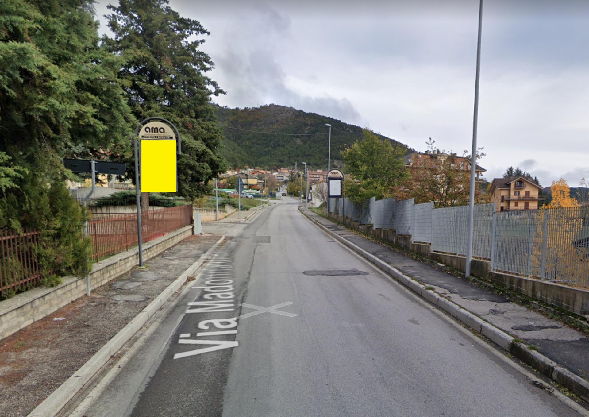 Impianto PALINA a L'Aquila, in zona Ristorante Pizzeria Vesuvio