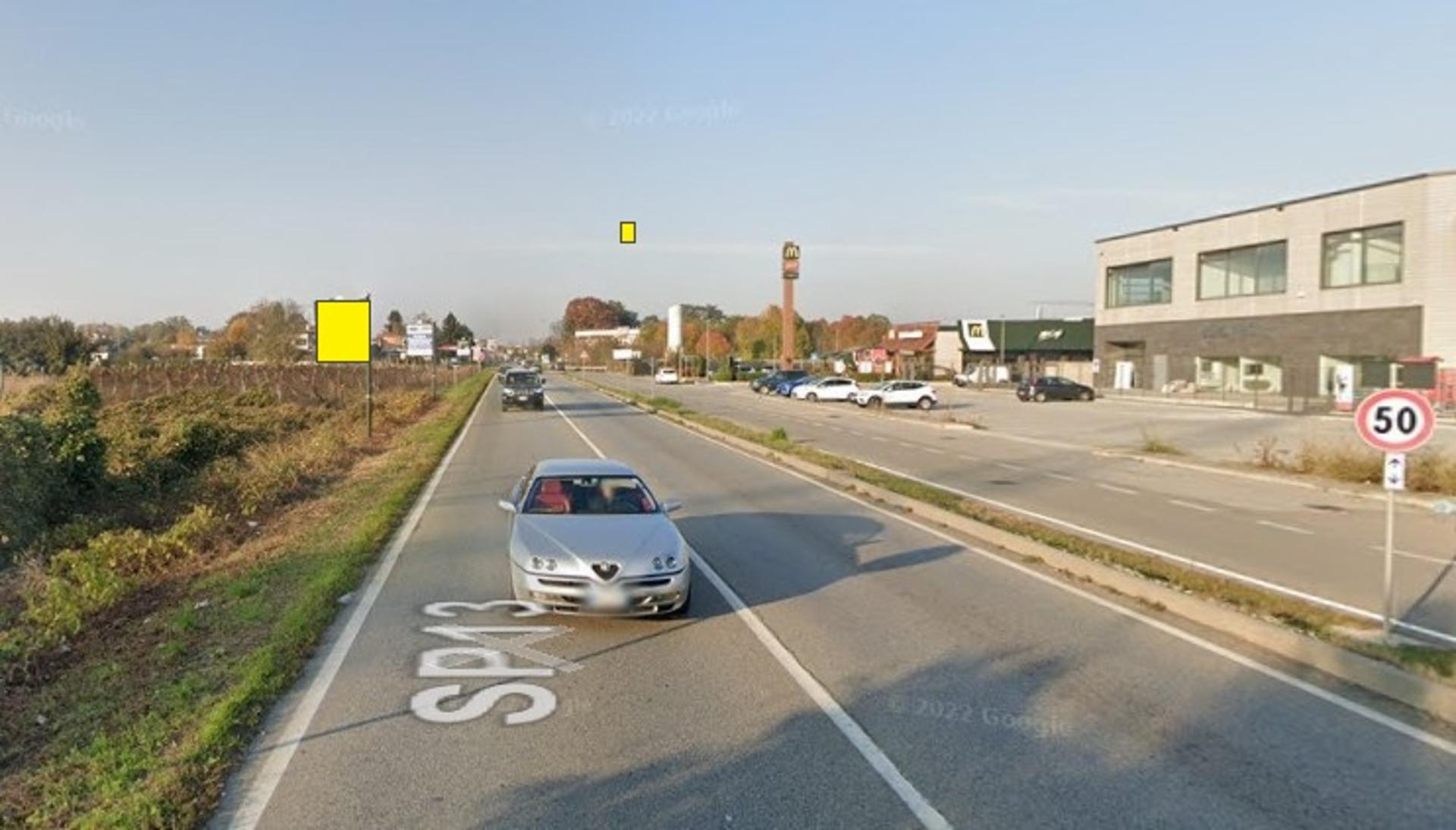 Impianto CARTELLONISTICA a Gorgonzola, in zona McDonald's