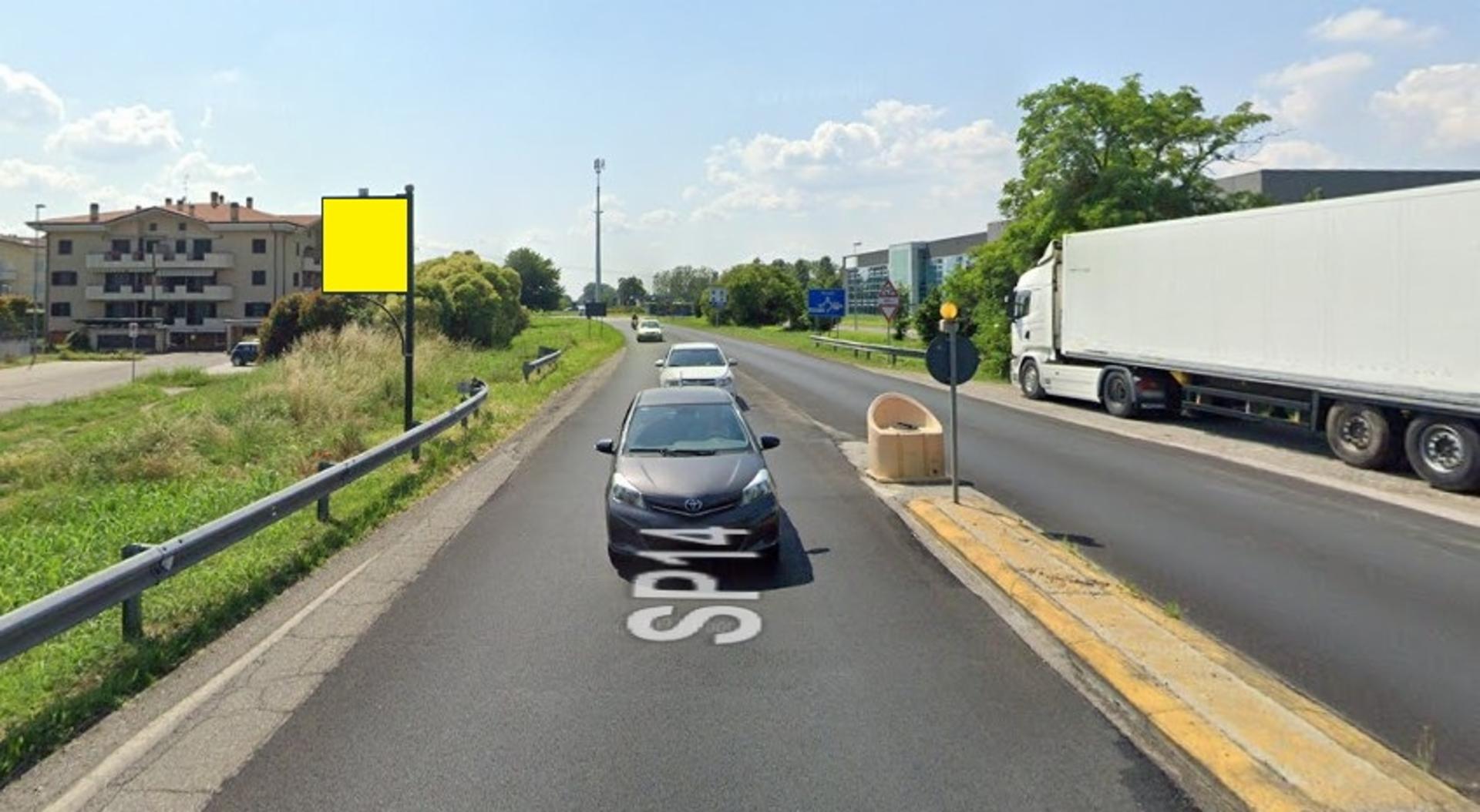 Impianto CARTELLONISTICA a Liscate, in zona Parco della Pace