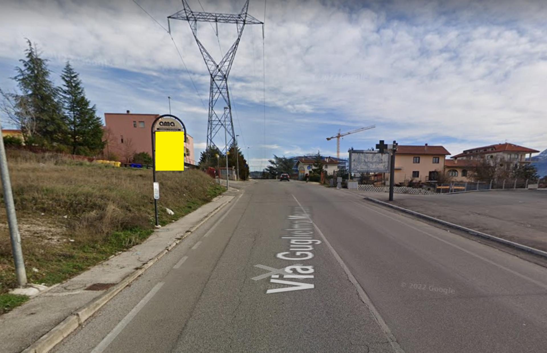 Impianto PALINA a L'Aquila, in zona Vento di pizza