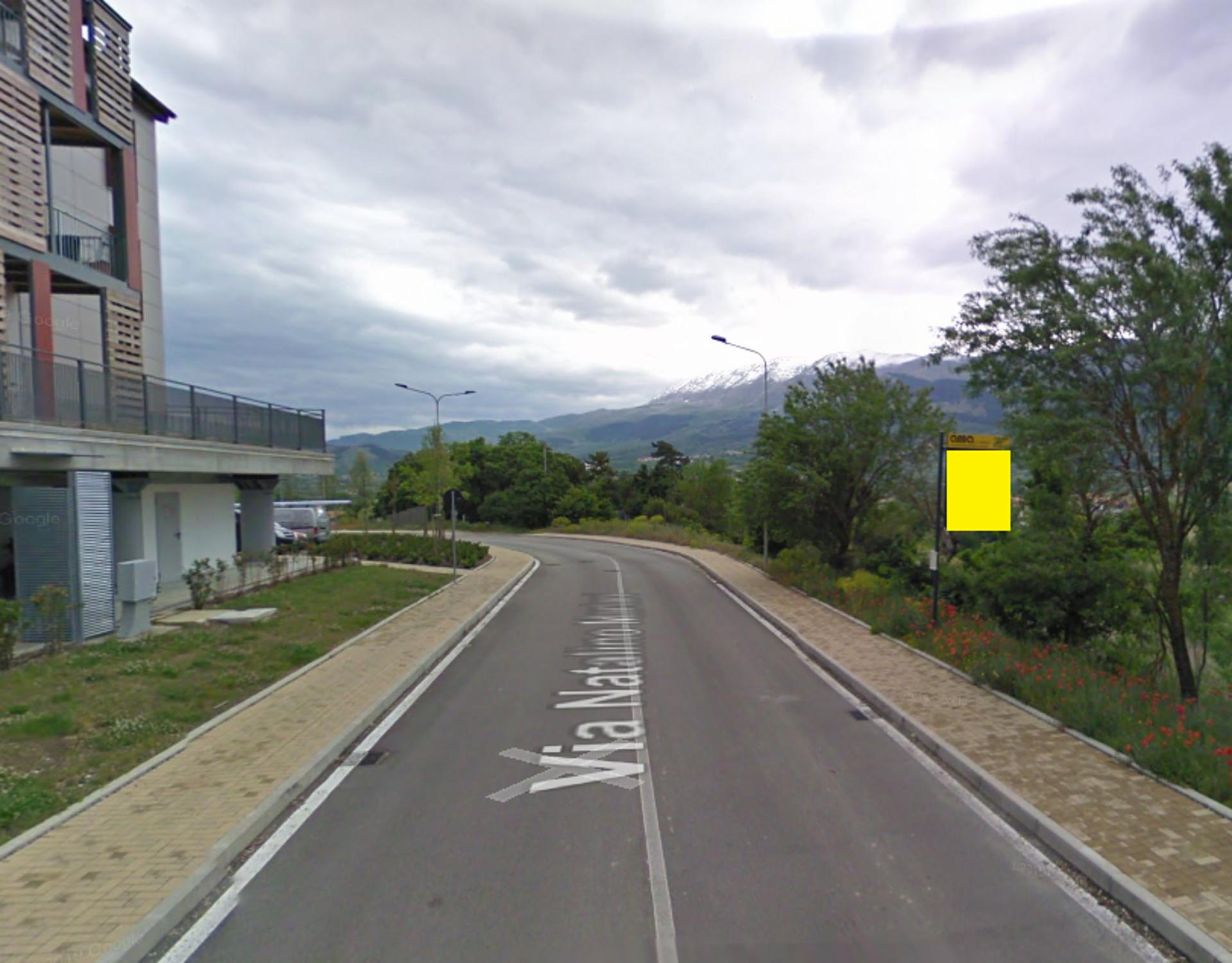 Impianto PALINA a L'Aquila, in zona Chiesa di San Lorenzo