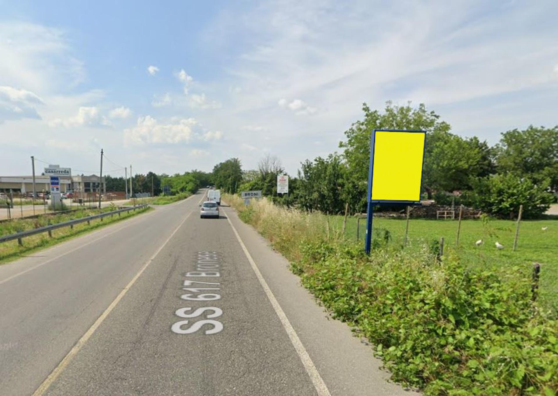 Impianto CARTELLONISTICA a Broni, in zona Centro sportivo comunale di Broni
