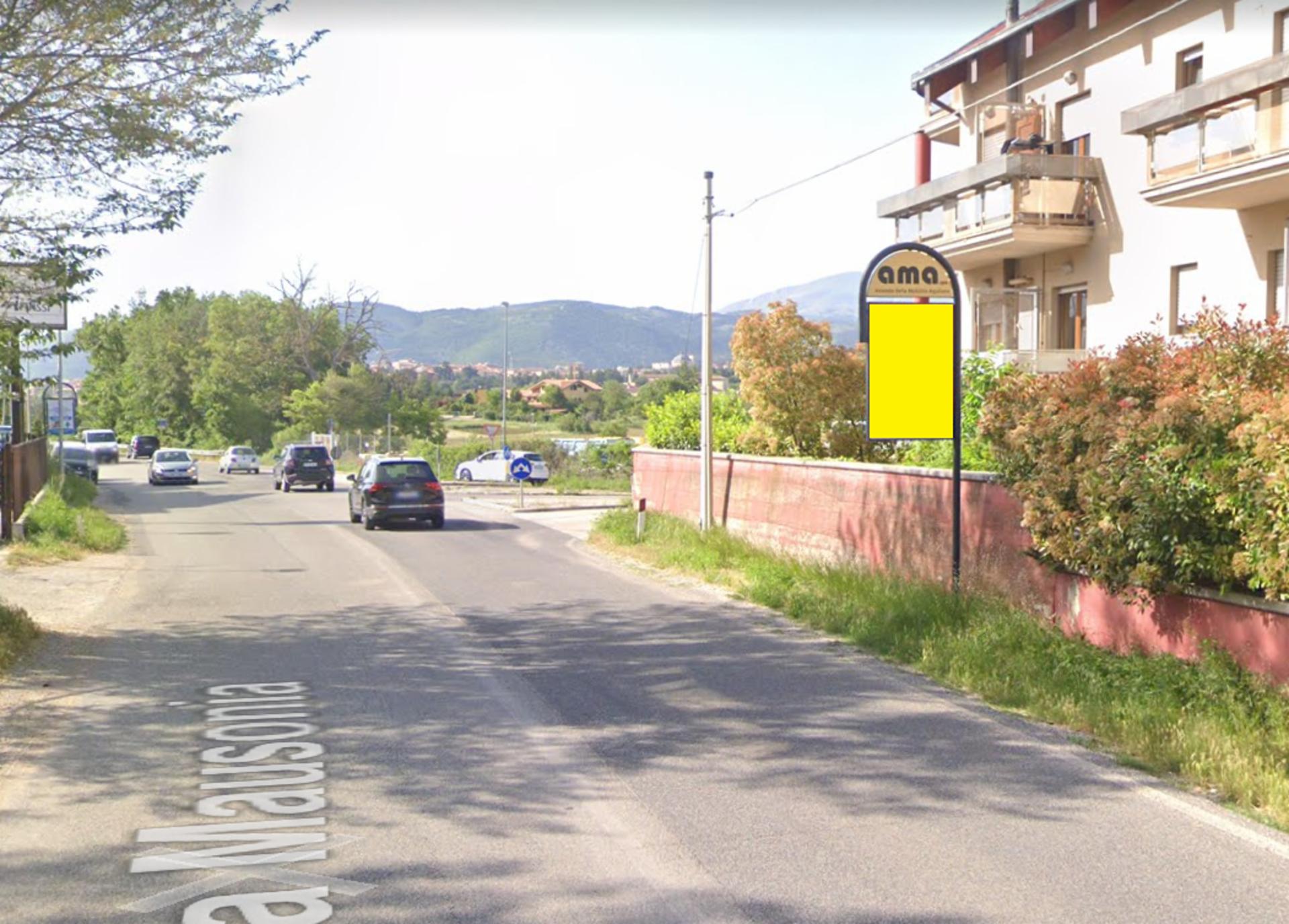 Impianto PALINA a L'Aquila, in zona Osteria Corridore
