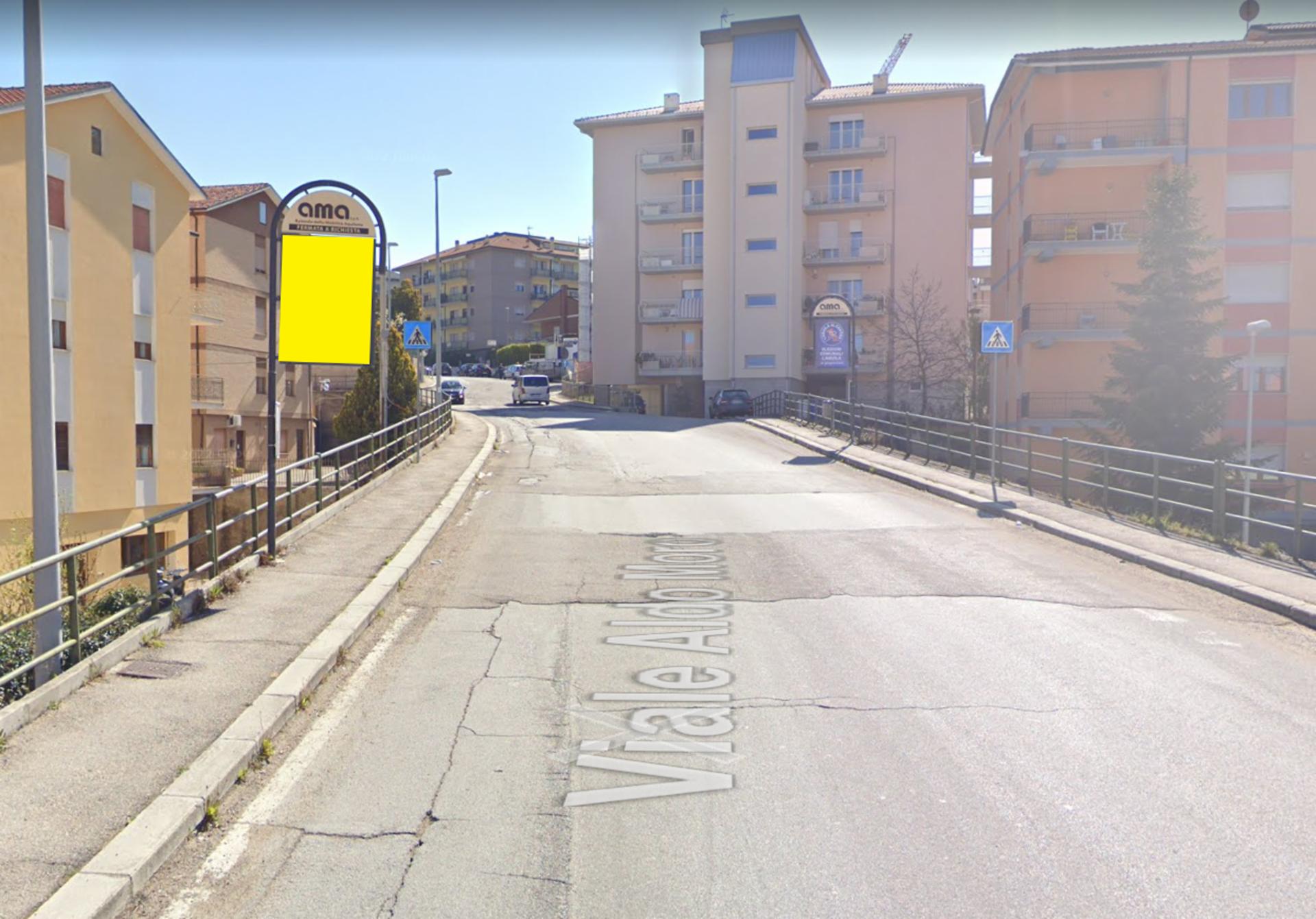 Impianto PALINA a L'Aquila, in zona In's Mercato