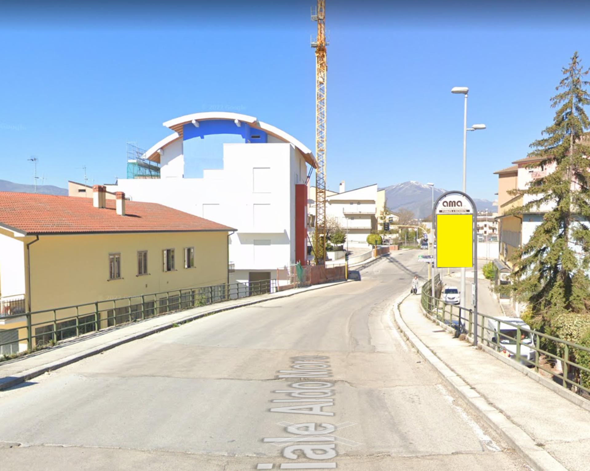 Impianto PALINA a L'Aquila, in zona In's Mercato