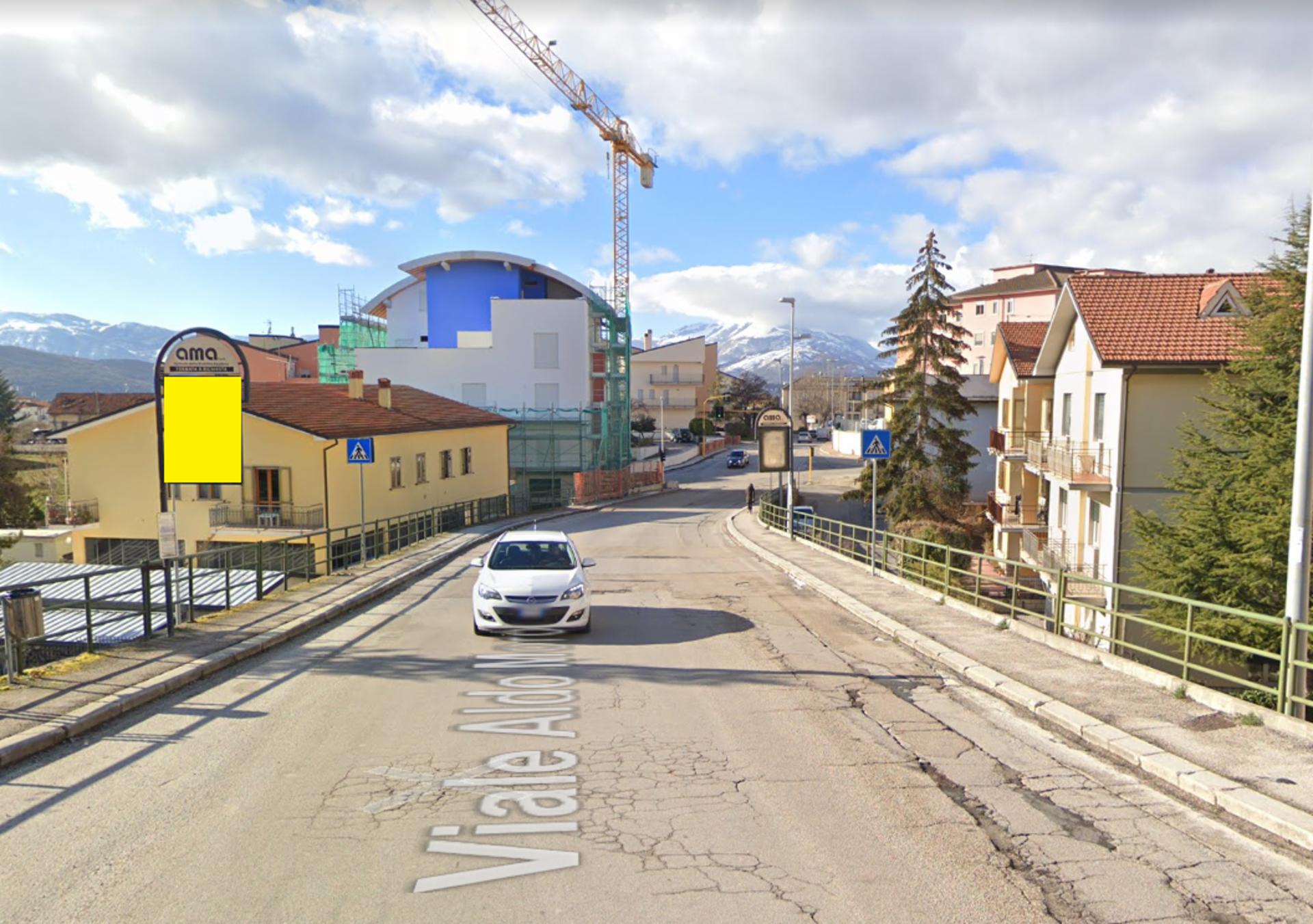Impianto PALINA a L'Aquila, in zona Carrefour