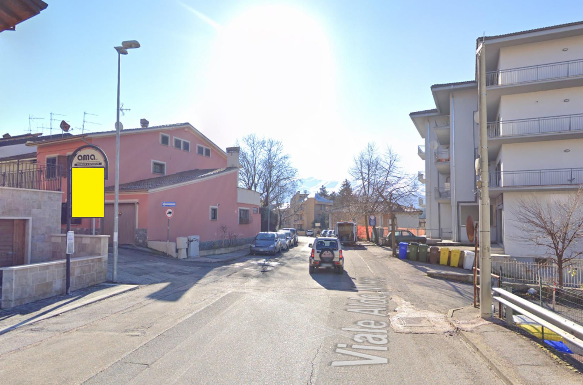 Impianto PALINA a L'Aquila, in zona Vento di pizza