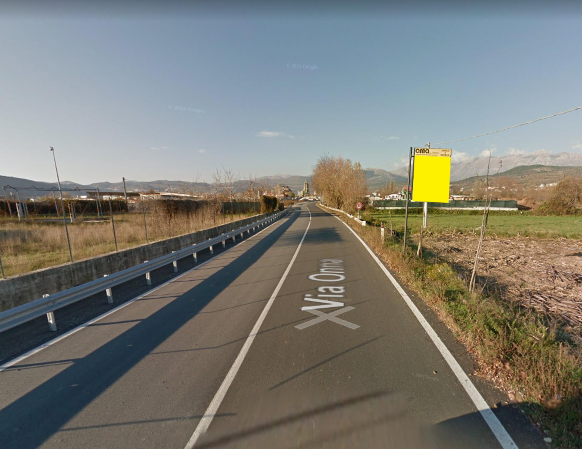 Impianto PALINA a L'Aquila, in zona Coop