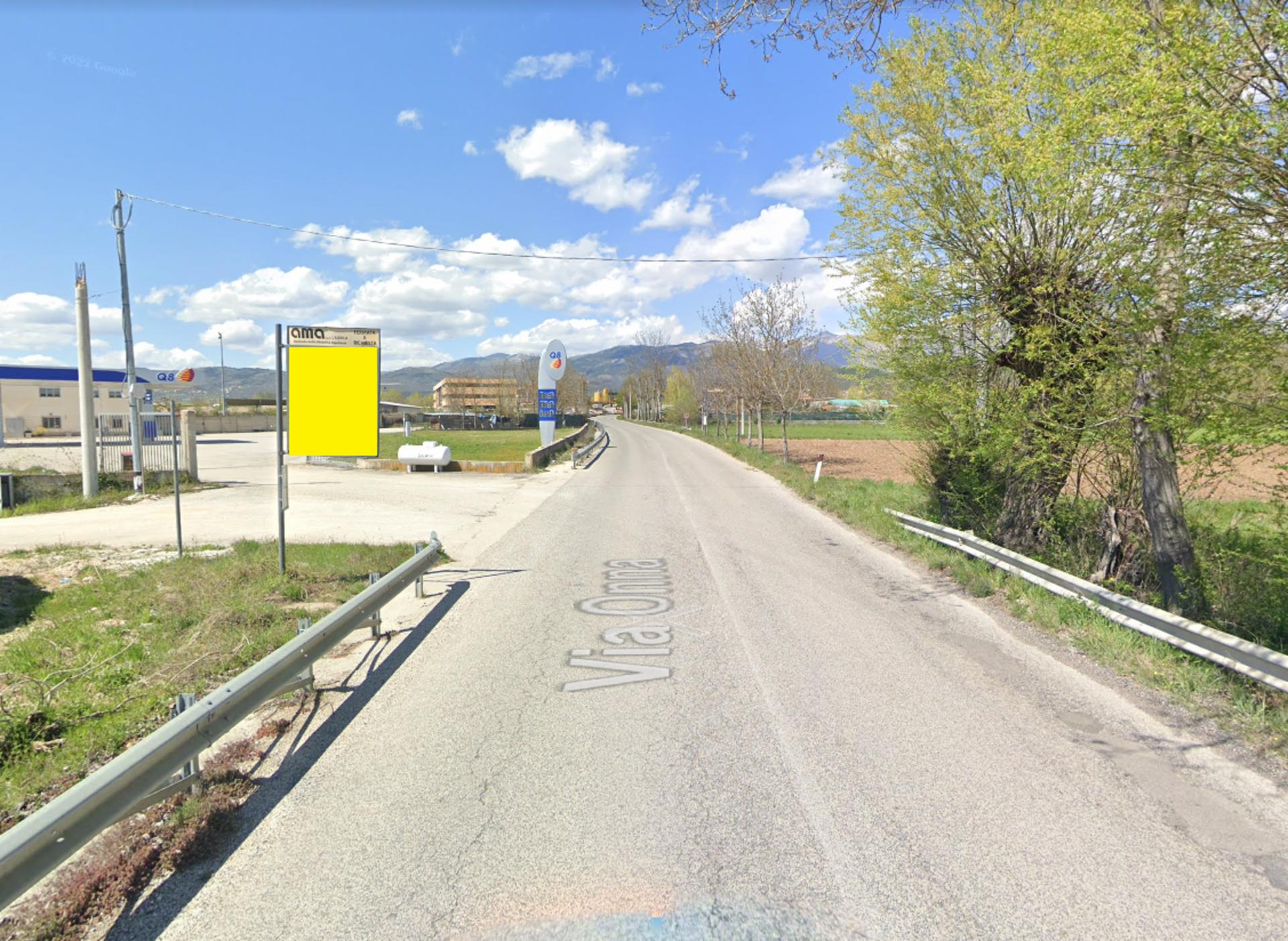 Impianto PALINA a L'Aquila, in zona Coop