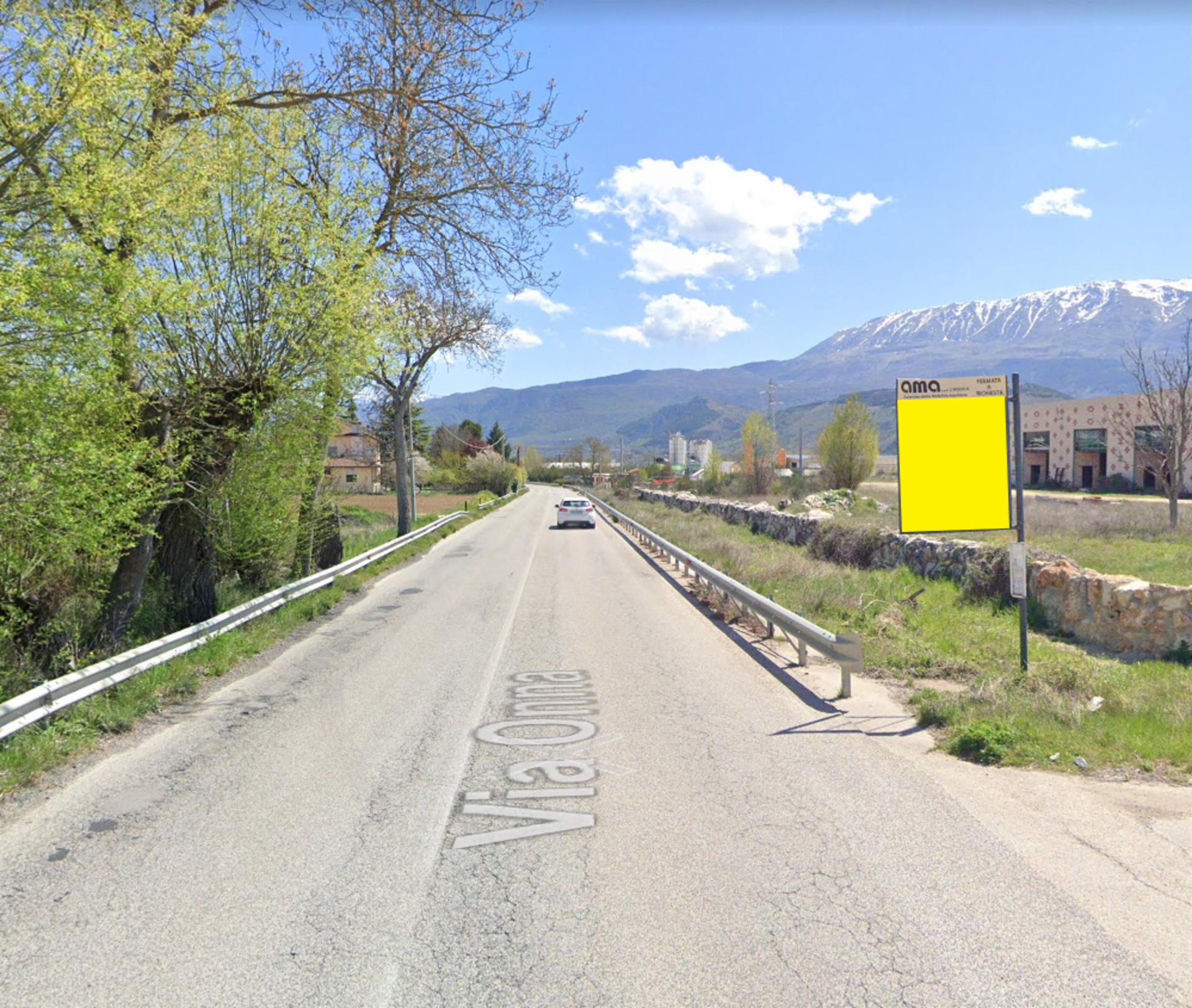 Impianto PALINA a L'Aquila, in zona Coop