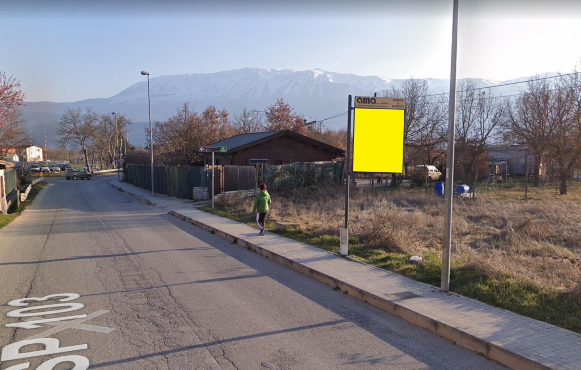 Impianto PALINA a L'Aquila, in zona La Bottega dei Golosi