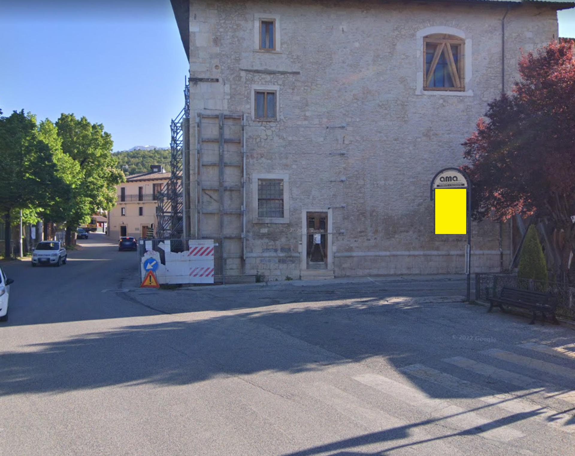 Impianto PALINA a L'Aquila, in zona CASA Shop