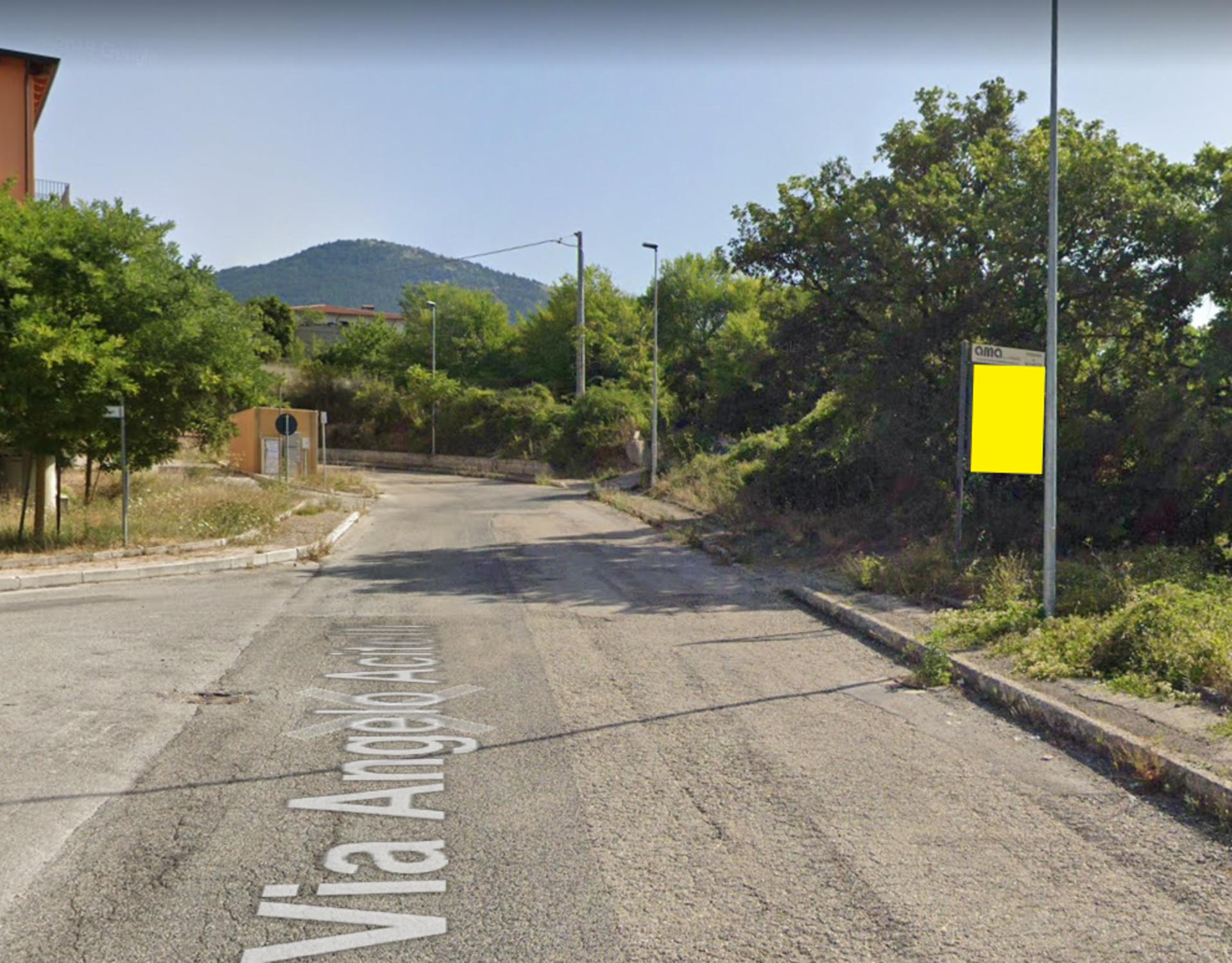 Impianto palina a L'Aquila