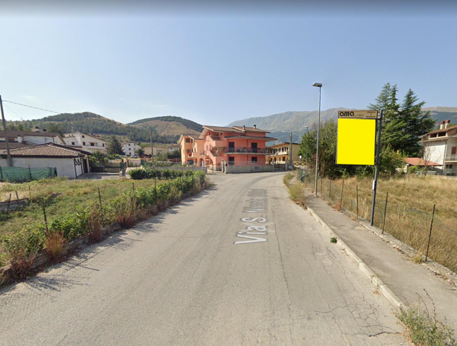 Impianto PALINA a L'Aquila, in zona S. Nicola di Bari Temporanea