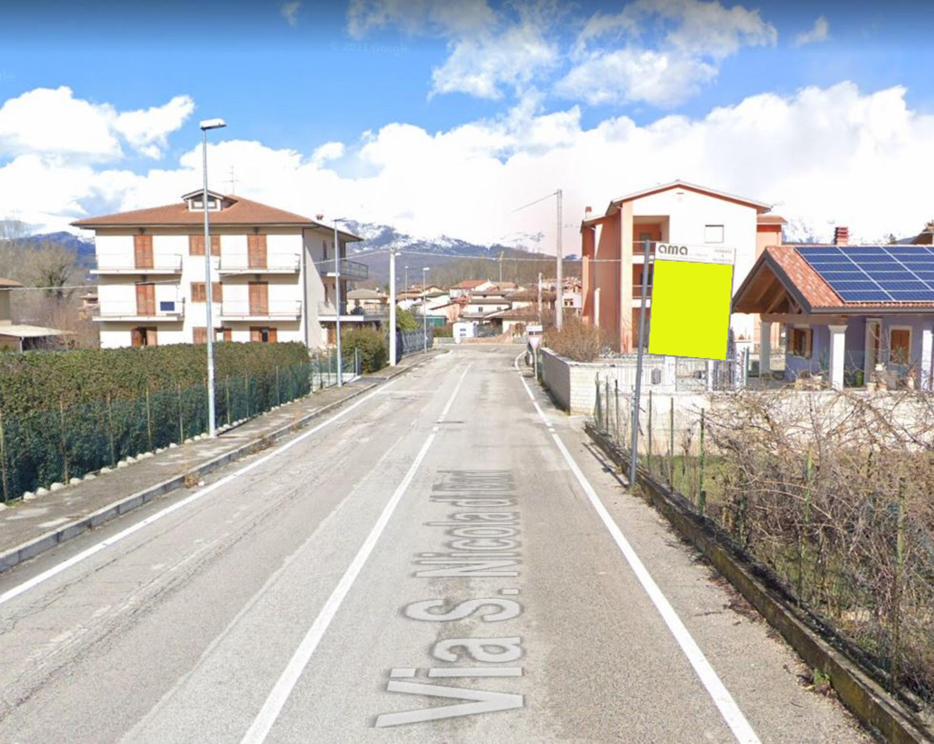 Impianto PALINA a L'Aquila, in zona S. Nicola di Bari Temporanea