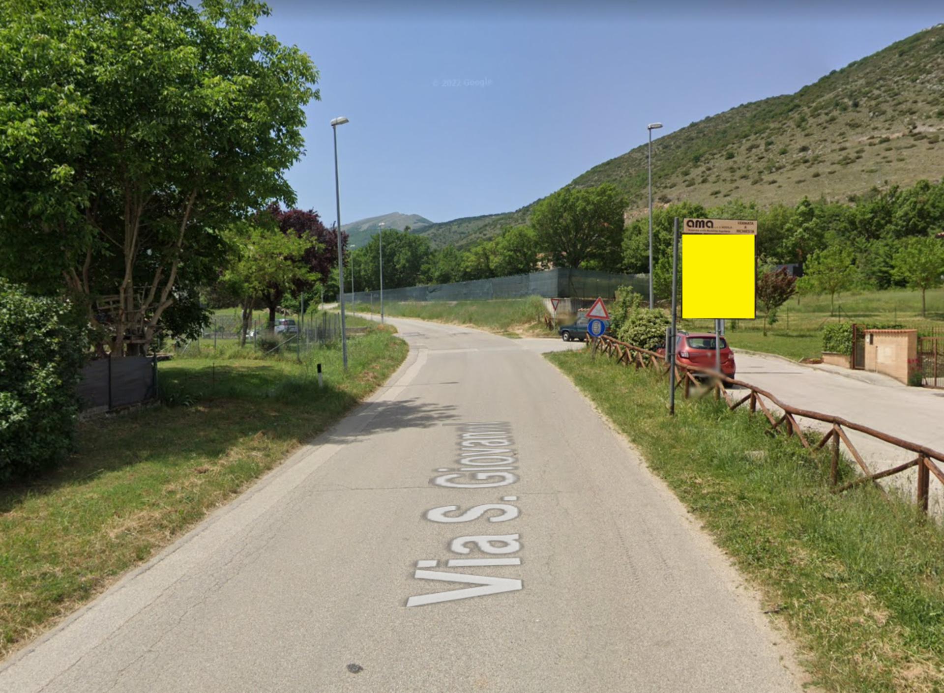 Impianto PALINA a L'Aquila, in zona Chiesa della Maddonella di Preturo