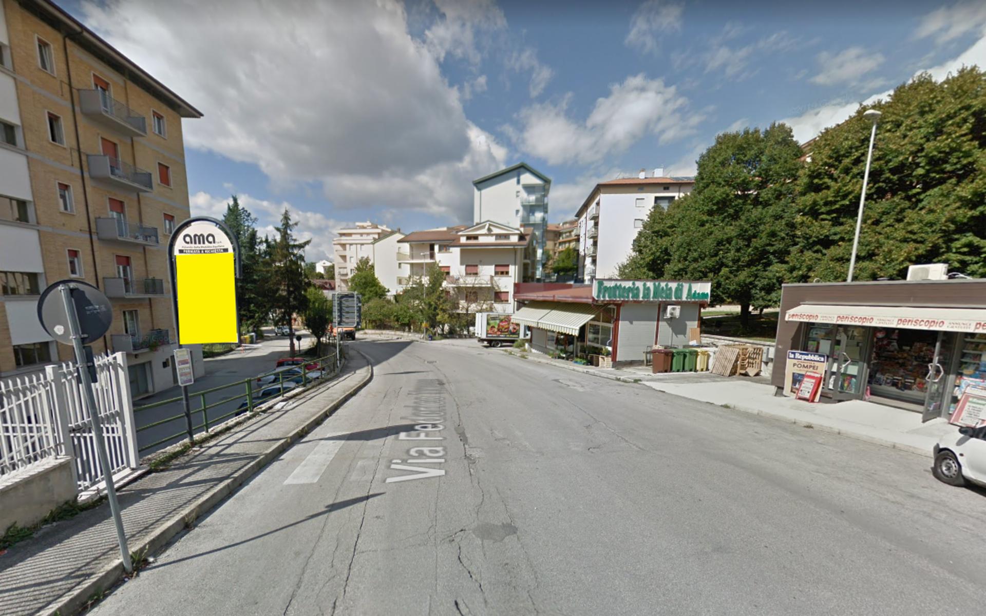Impianto PALINA a L'Aquila, in zona Fucsia Caffé