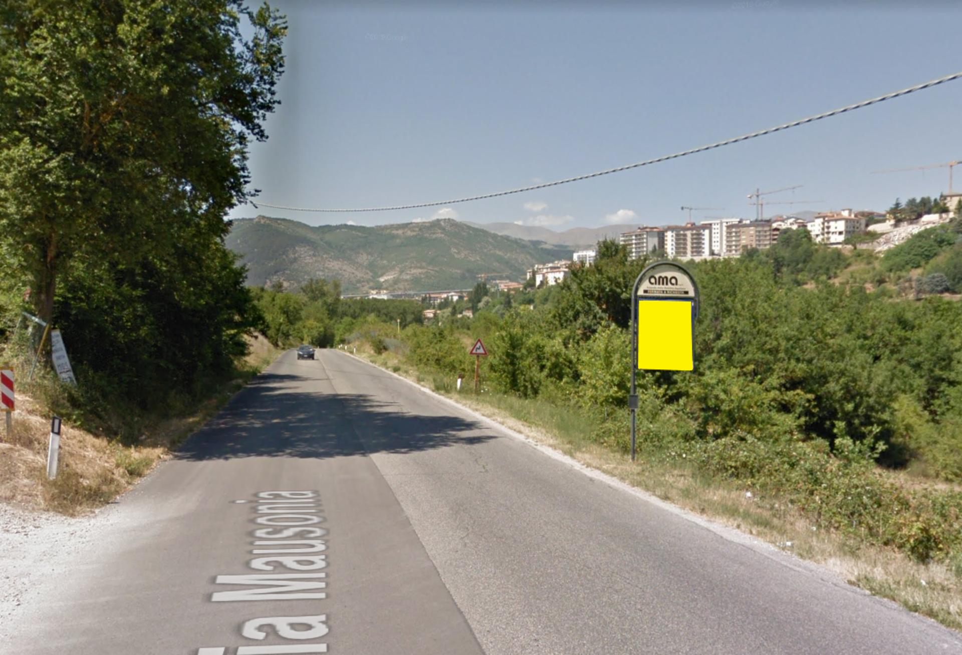 Impianto PALINA a L'Aquila, in zona Alimentari La Villa