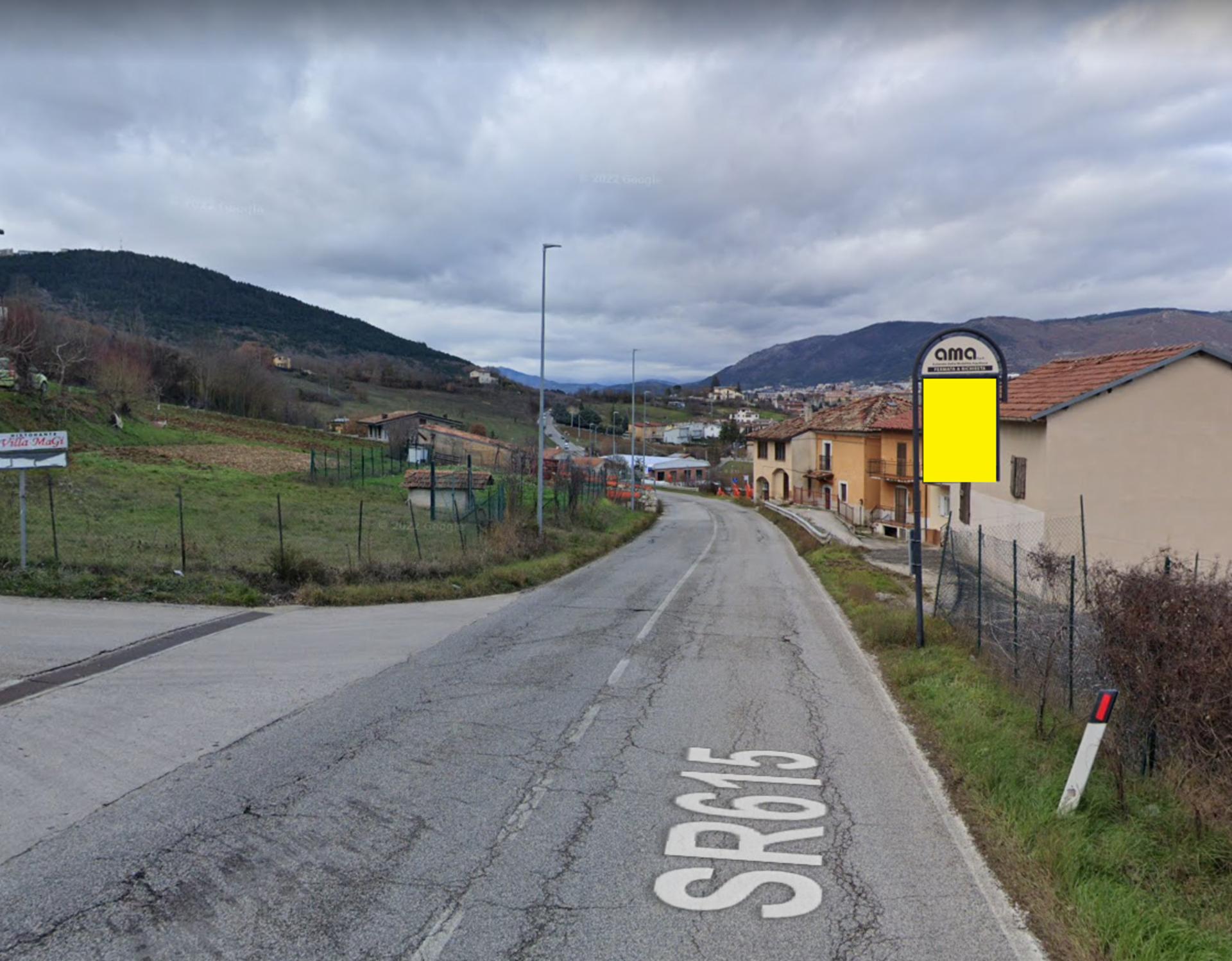 Impianto PALINA a L'Aquila, in zona Osteria Corridore