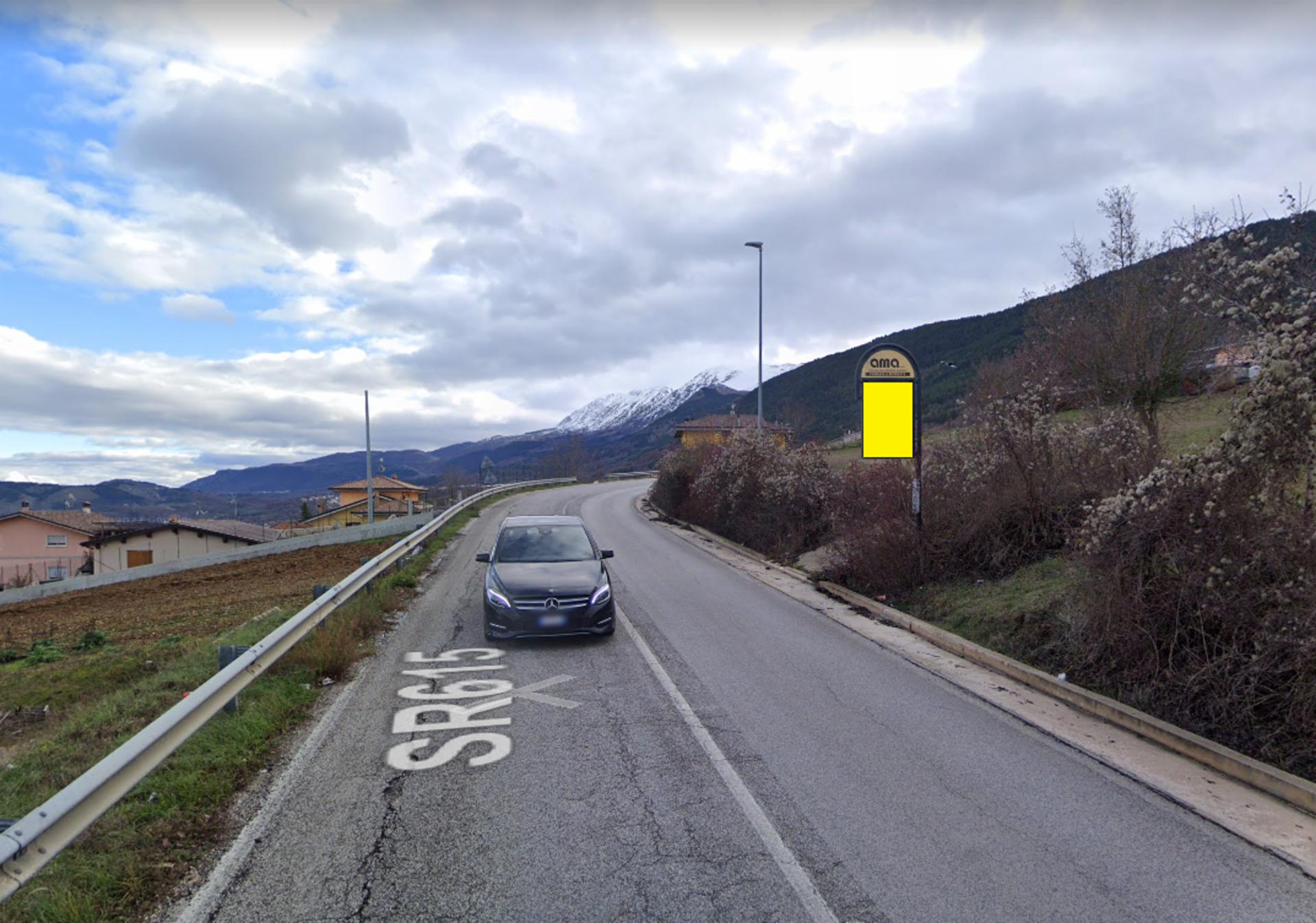 Impianto PALINA a L'Aquila, in zona Osteria Corridore