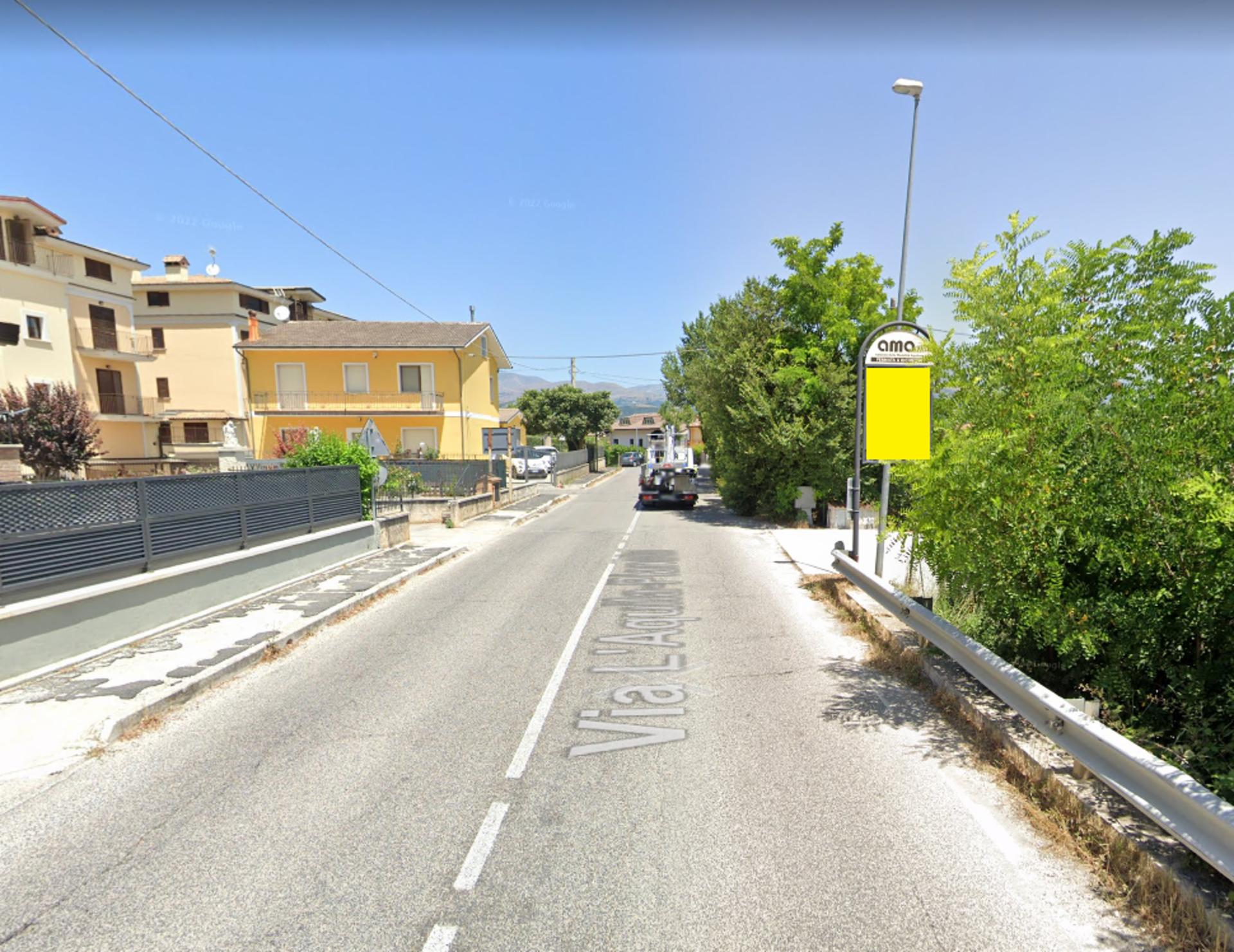 Impianto PALINA a L'Aquila, in zona Chiesa di Santa Maria di Pianola