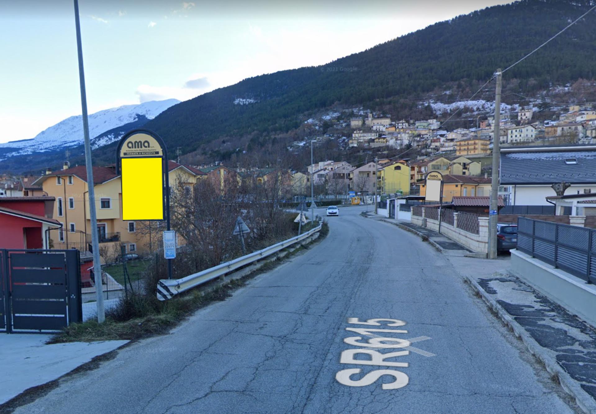 Impianto PALINA a L'Aquila, in zona Chiesa di Santa Maria di Pianola